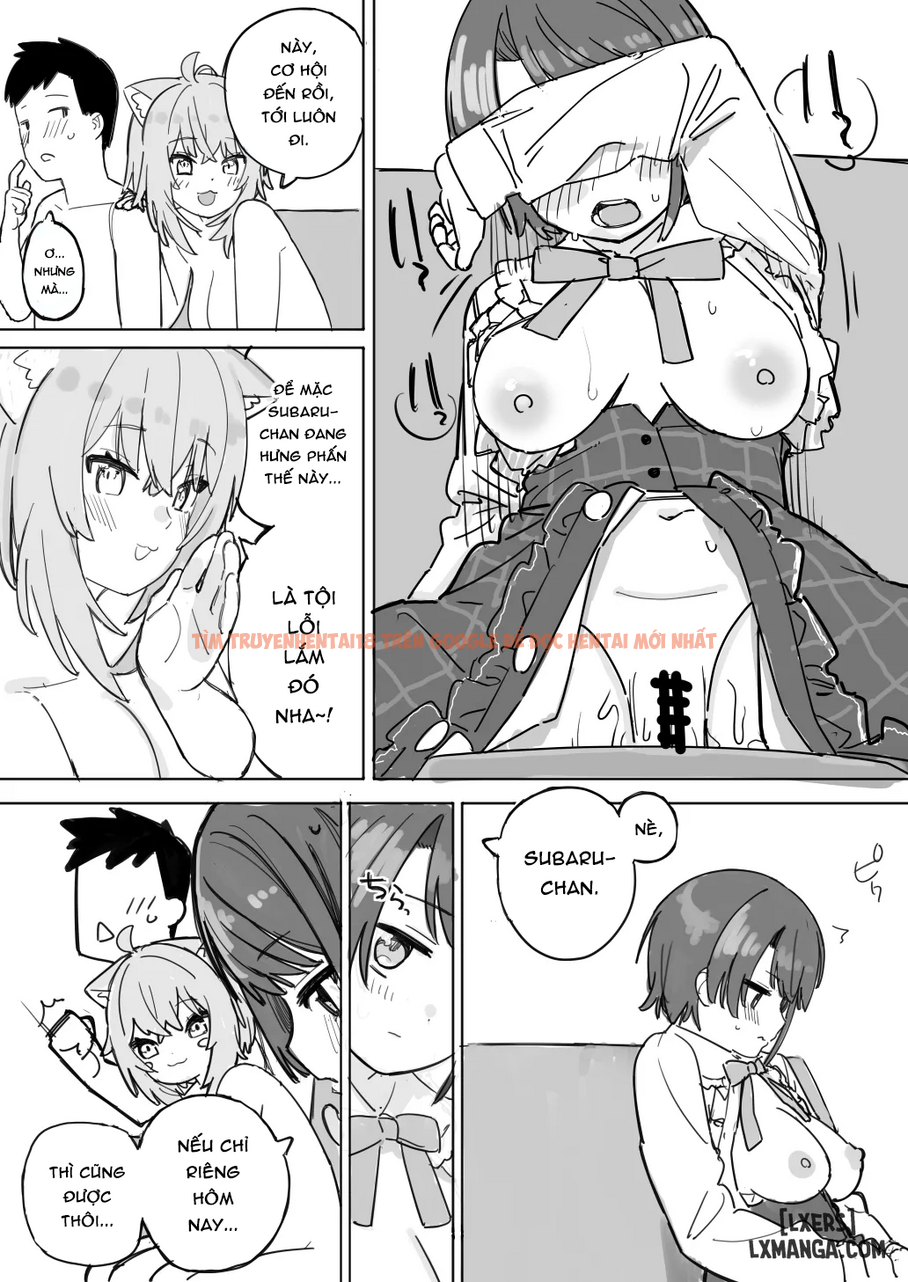 Xem ảnh page_006 trong truyện hentai Tổng Hợp Oneshot (Hololive) Của Ura Kaizokudan - Okayu dụ dỗ Subaru 