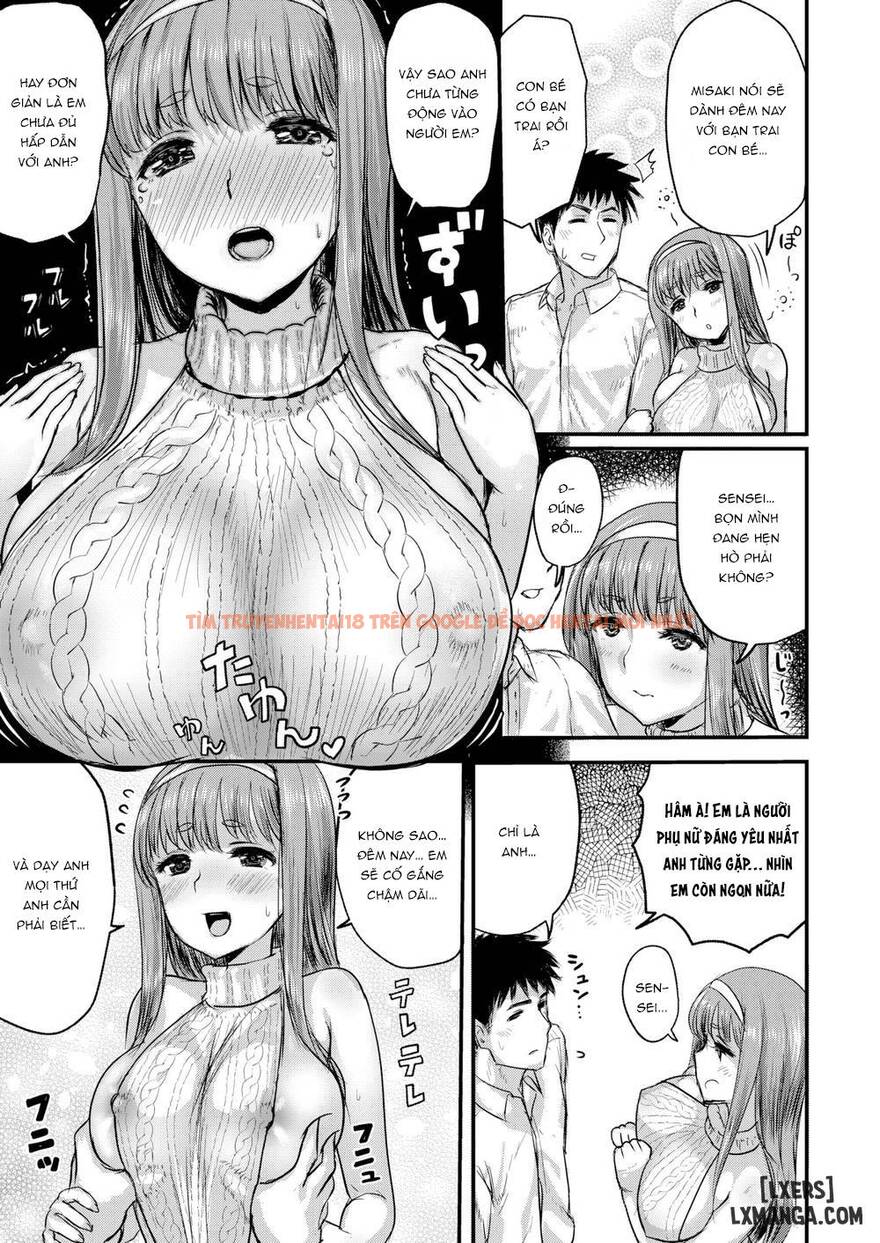 Trang truyện 4 trong truyện tranh Tonight, I’ll Be Your Home Tutor - Chap 1 - lxmanga.org