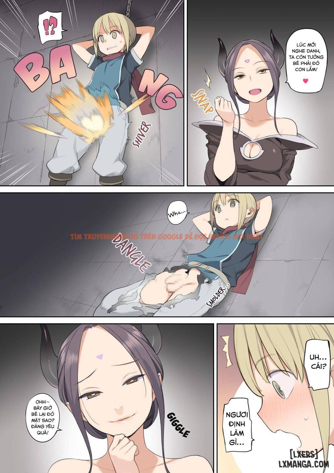 Trang truyện 2 trong truyện tranh Toraware Yuusha To Maou (onna) To Elf - One Shot - hentai24h.pro