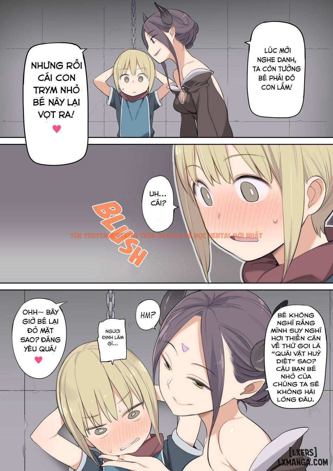 Trang truyện 3 trong truyện tranh Toraware Yuusha To Maou (onna) To Elf - One Shot - hentai24h.pro