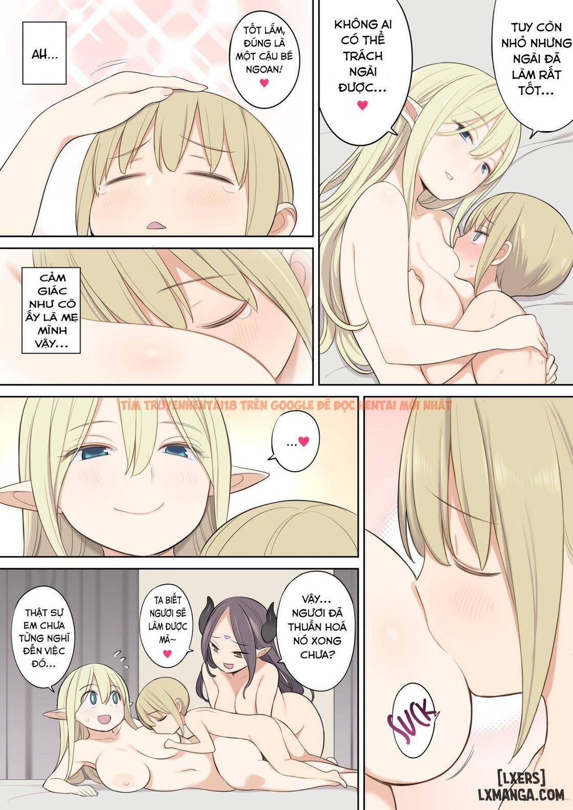 Trang truyện 31 trong truyện tranh Toraware Yuusha To Maou (onna) To Elf - One Shot - hentai24h.pro