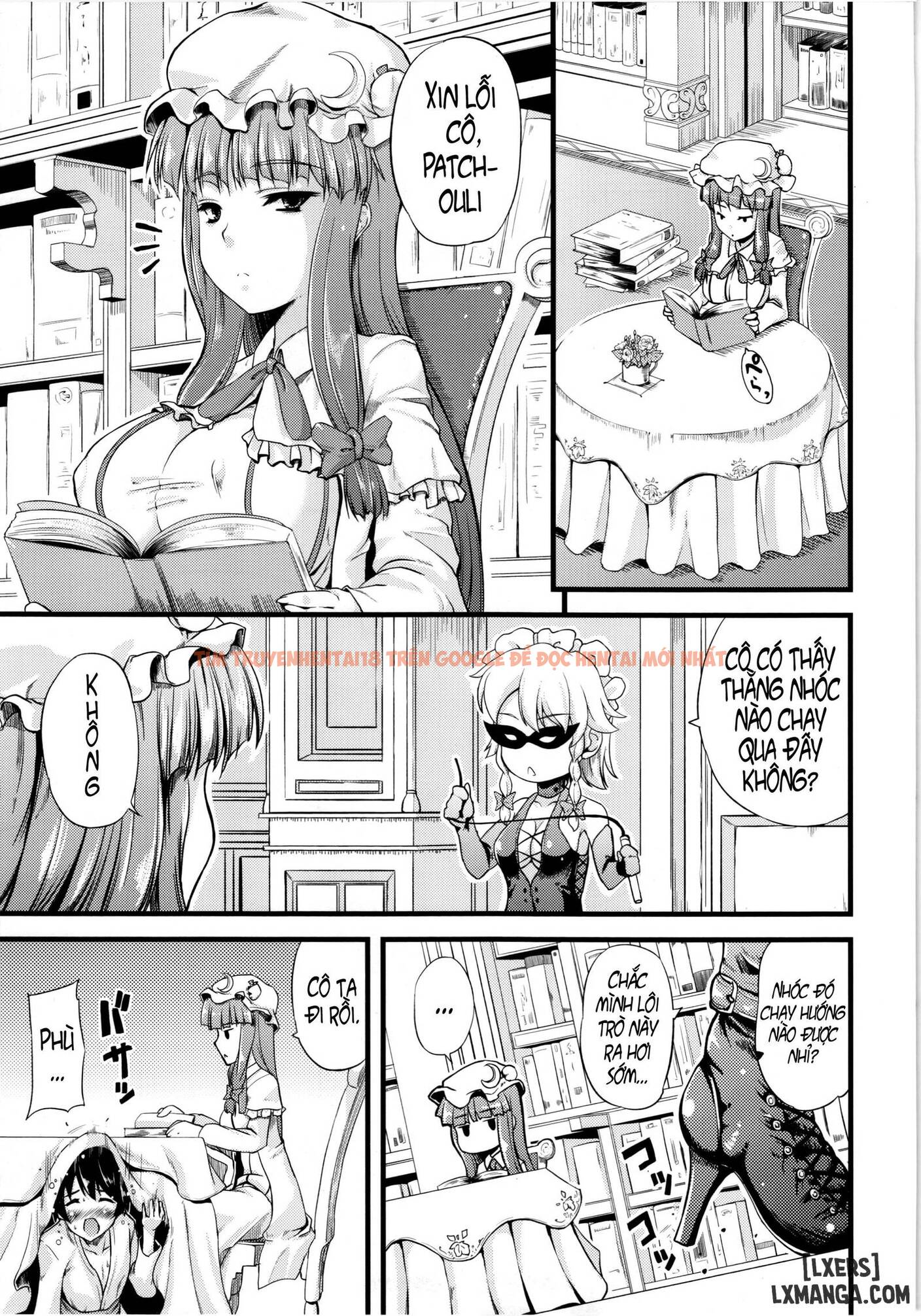 Trang truyện 3 trong truyện tranh Toshokan No Oneesan Ga Ijimete Ageru - One Shot - lxmanga.org