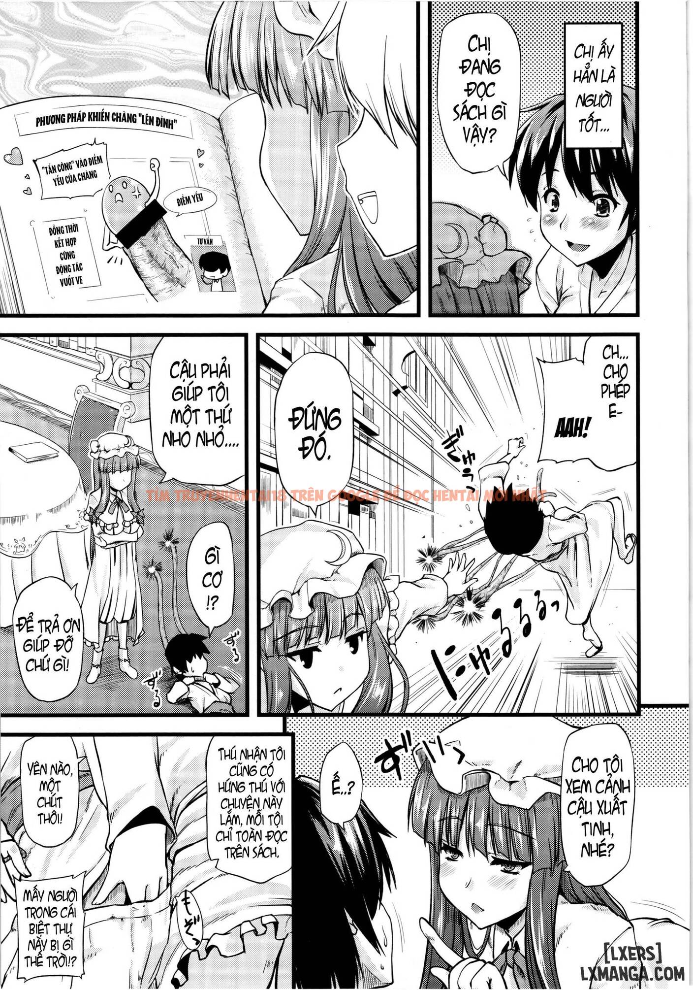 Trang truyện 5 trong truyện tranh Toshokan No Oneesan Ga Ijimete Ageru - One Shot - lxmanga.org