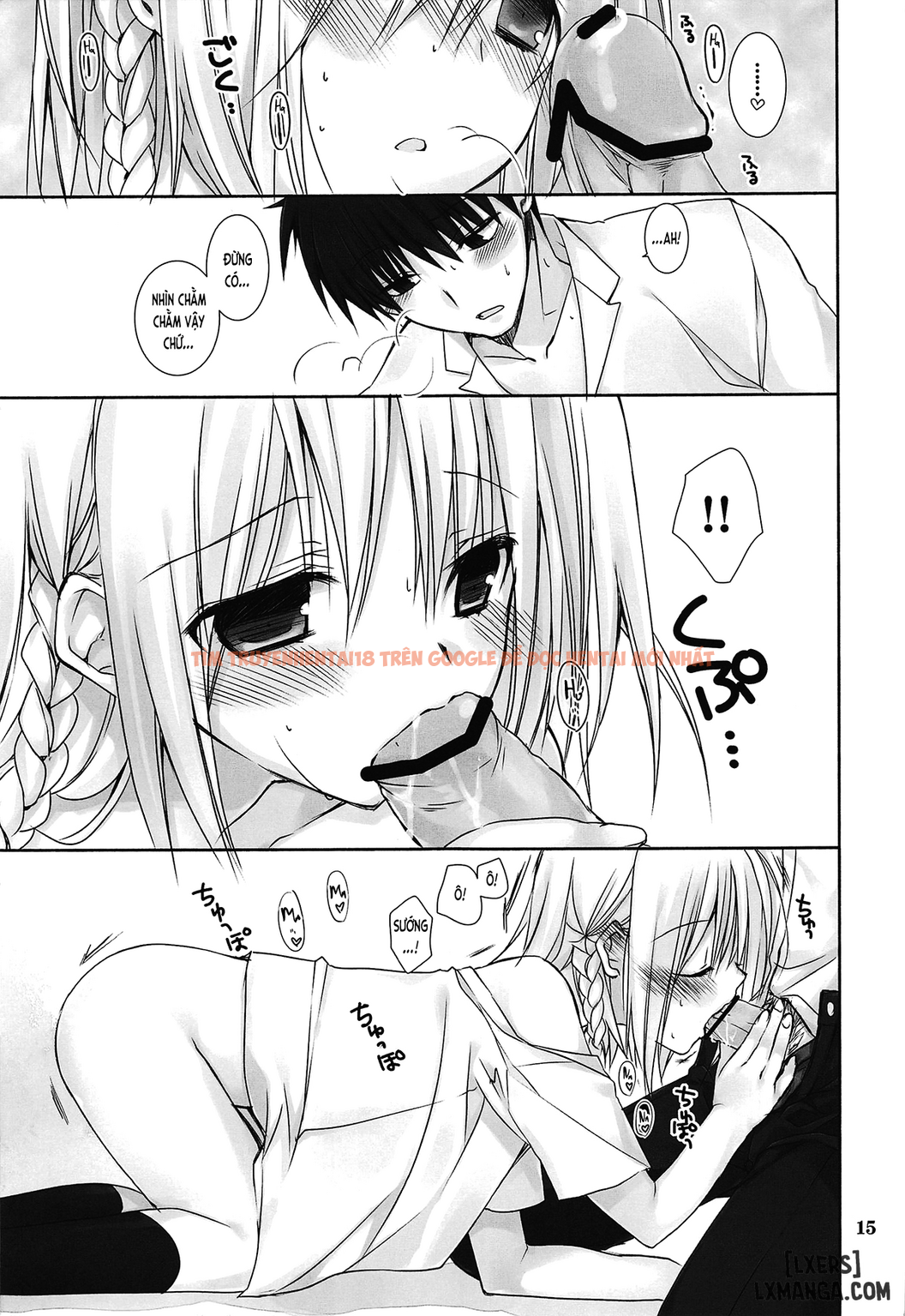 Xem ảnh 11 trong truyện hentai Toshoshitsu No Hakuchuumu - One Shot - hentaitvn.net