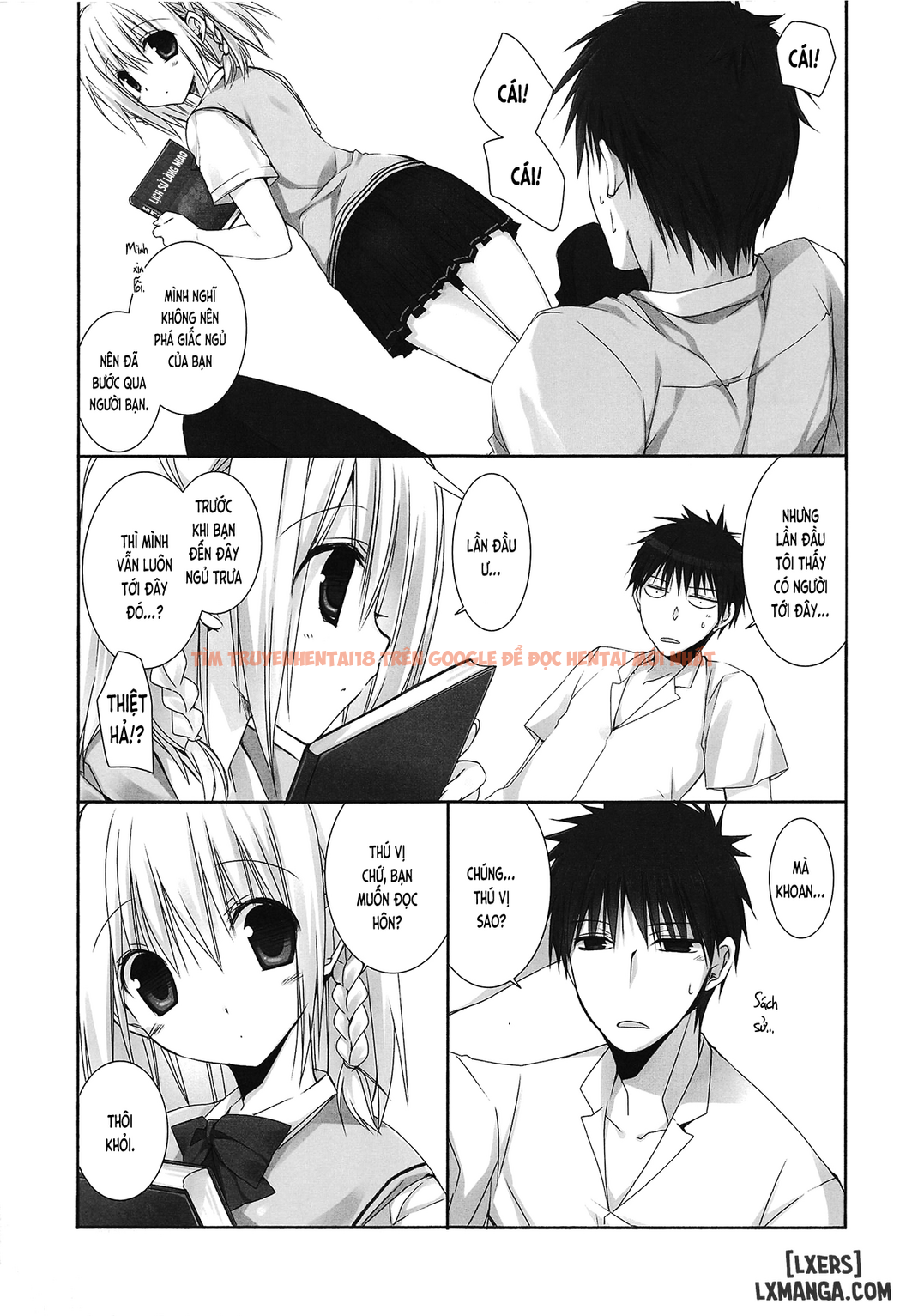 Xem ảnh 2 trong truyện hentai Toshoshitsu No Hakuchuumu - One Shot - hentaitvn.net