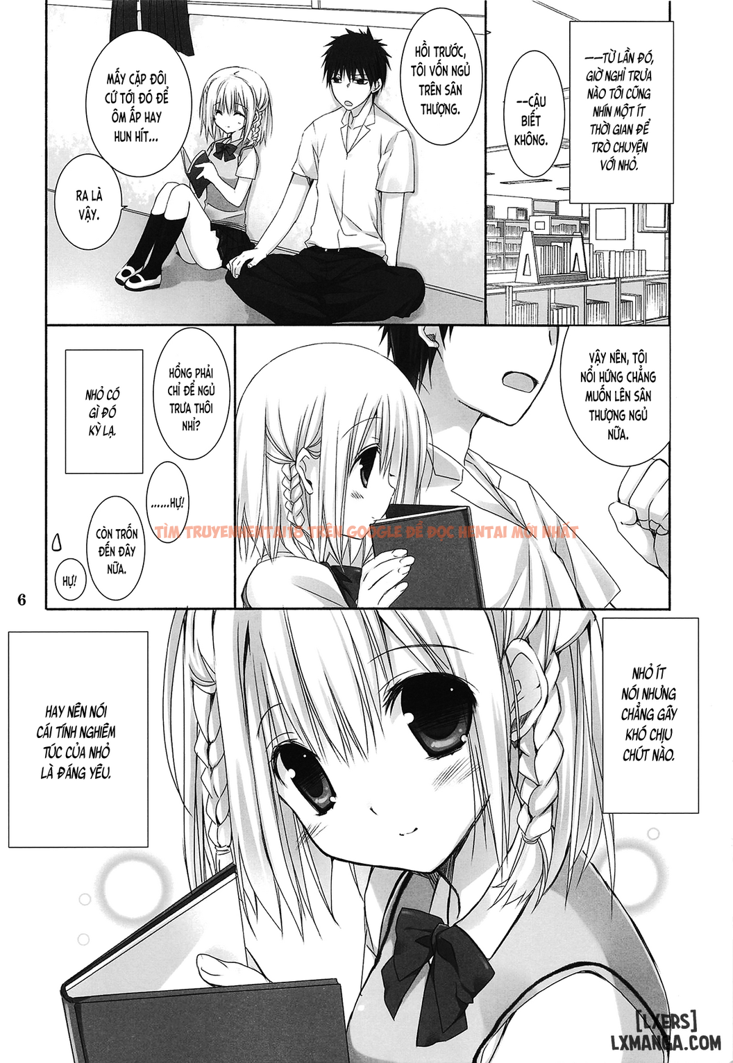 Xem ảnh 3 trong truyện hentai Toshoshitsu No Hakuchuumu - One Shot - hentaitvn.net