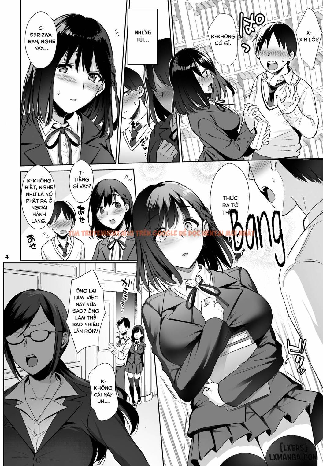 Xem ảnh 2 trong truyện hentai Toshoshitsu No Kanojo ~Seiso Na Kimi Ga Ochiru Made - Chapter 1 - hentaitvn.net