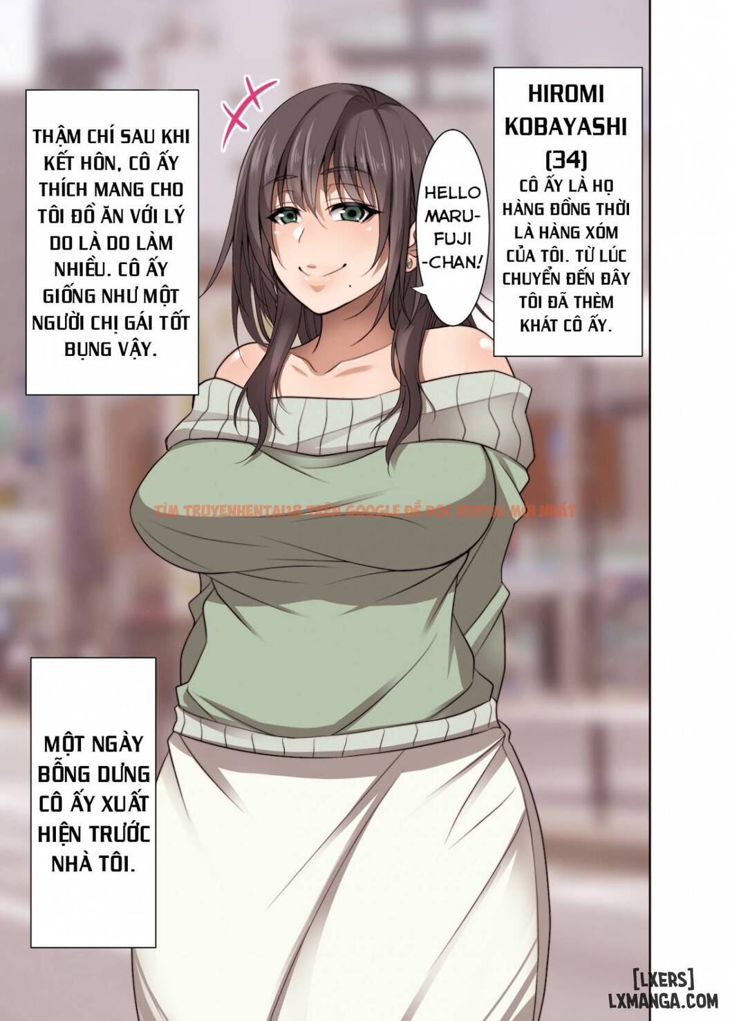 Trang truyện 1 trong truyện tranh Totsuzen Tomari Ni Kita Juushi (hitozuma) O Otosu Hanashi - One Shot - truyentvn.net