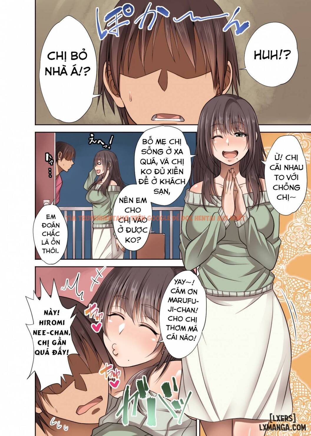 Trang truyện 2 trong truyện tranh Totsuzen Tomari Ni Kita Juushi (hitozuma) O Otosu Hanashi - One Shot - truyentvn.net