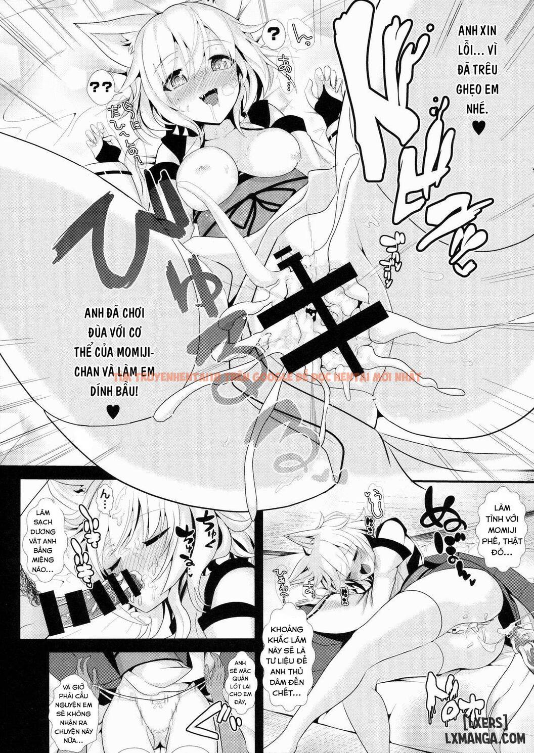 Trang truyện 18 trong truyện tranh Touhou Deisuikan 3 Inubashiri Momiji - One Shot - www.truyentvn.net