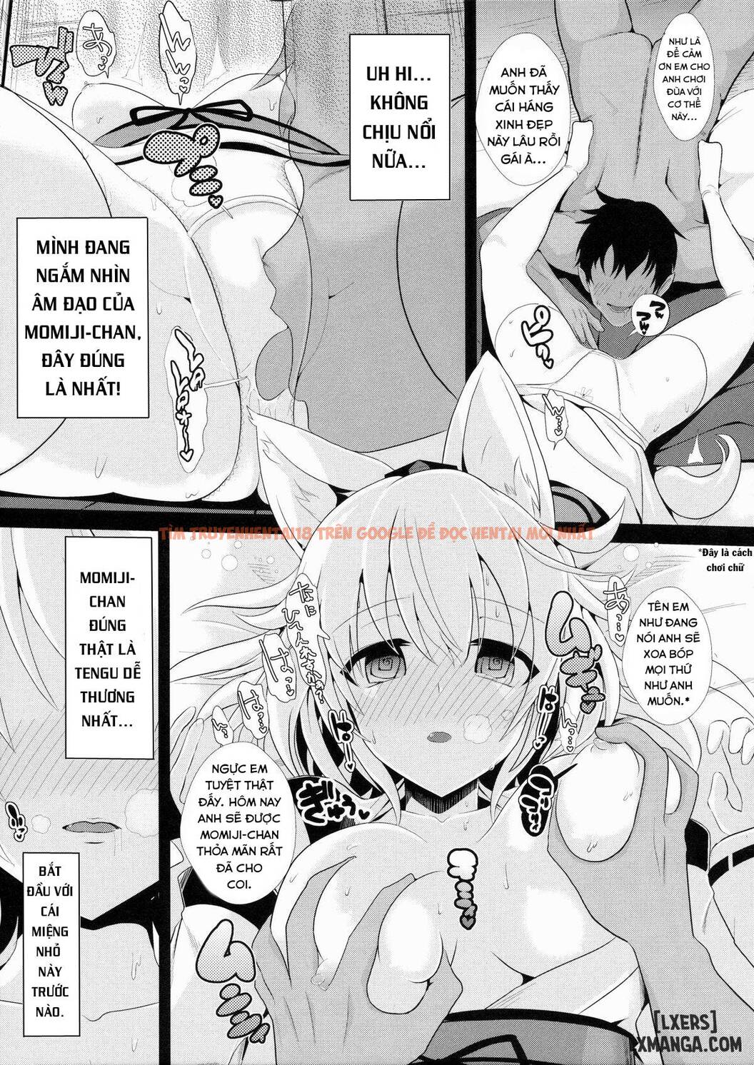 Trang truyện 6 trong truyện tranh Touhou Deisuikan 3 Inubashiri Momiji - One Shot - www.truyentvn.net