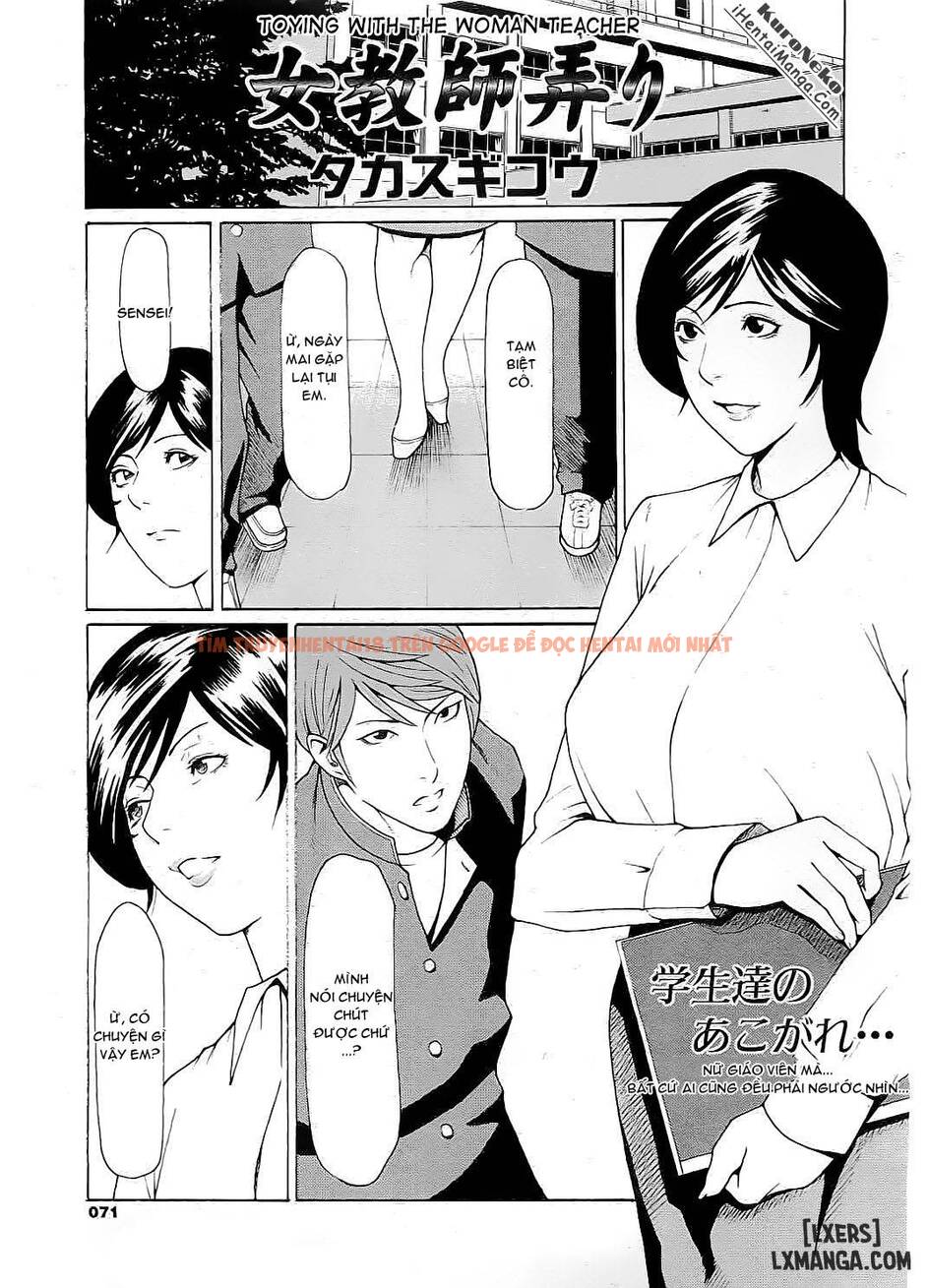 Xem ảnh 0 trong truyện hentai Đùa Giỡn Với Cô Giáo - One Shot - hentaitvn.net
