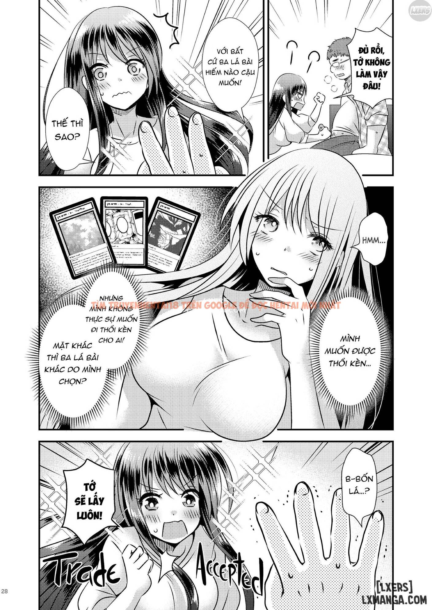 Xem ảnh 29 trong truyện hentai Trading Sexes, Trading Cards - One Shot - hentaitvn.net