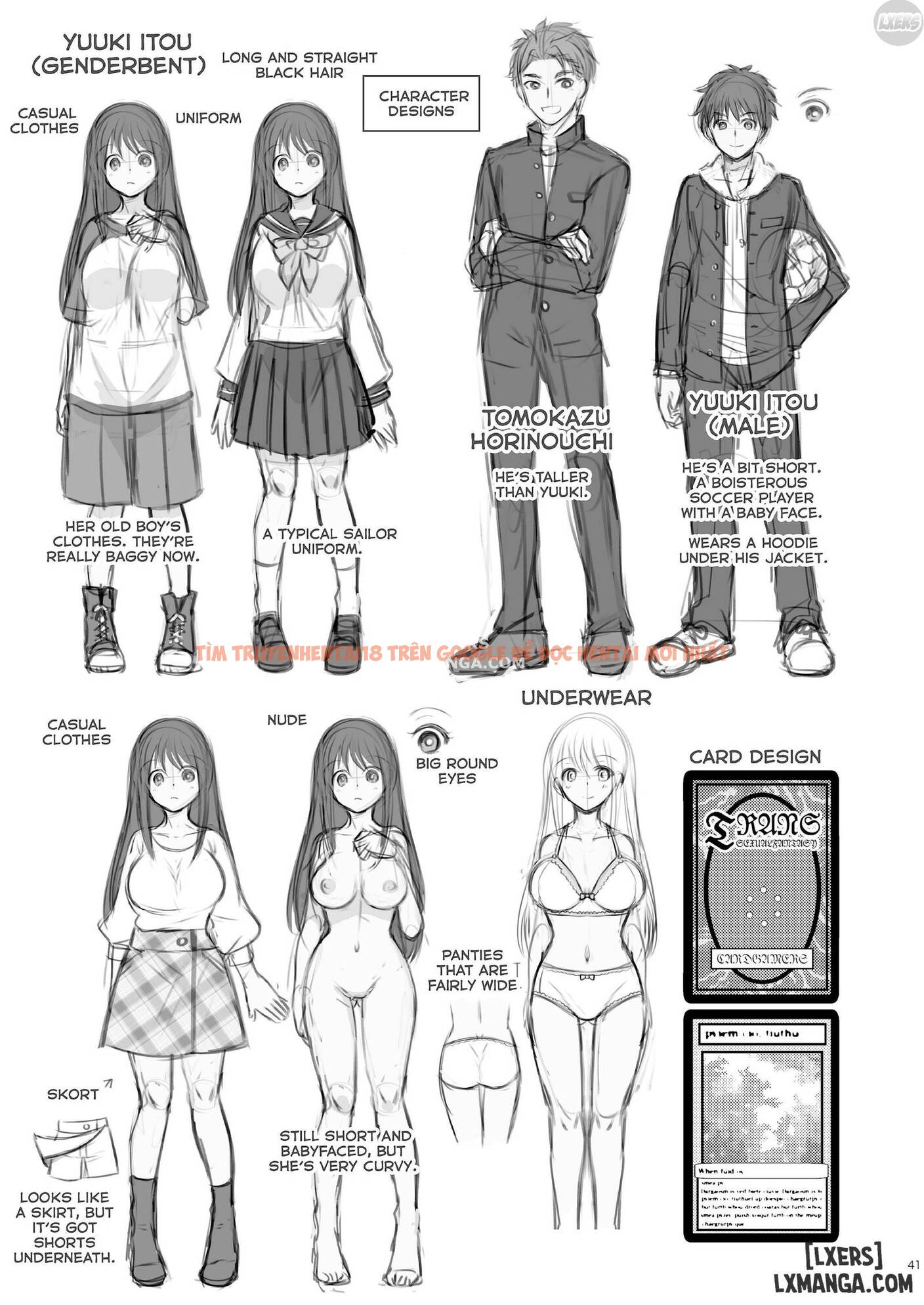 Xem ảnh 42 trong truyện hentai Trading Sexes, Trading Cards - One Shot - hentaitvn.net