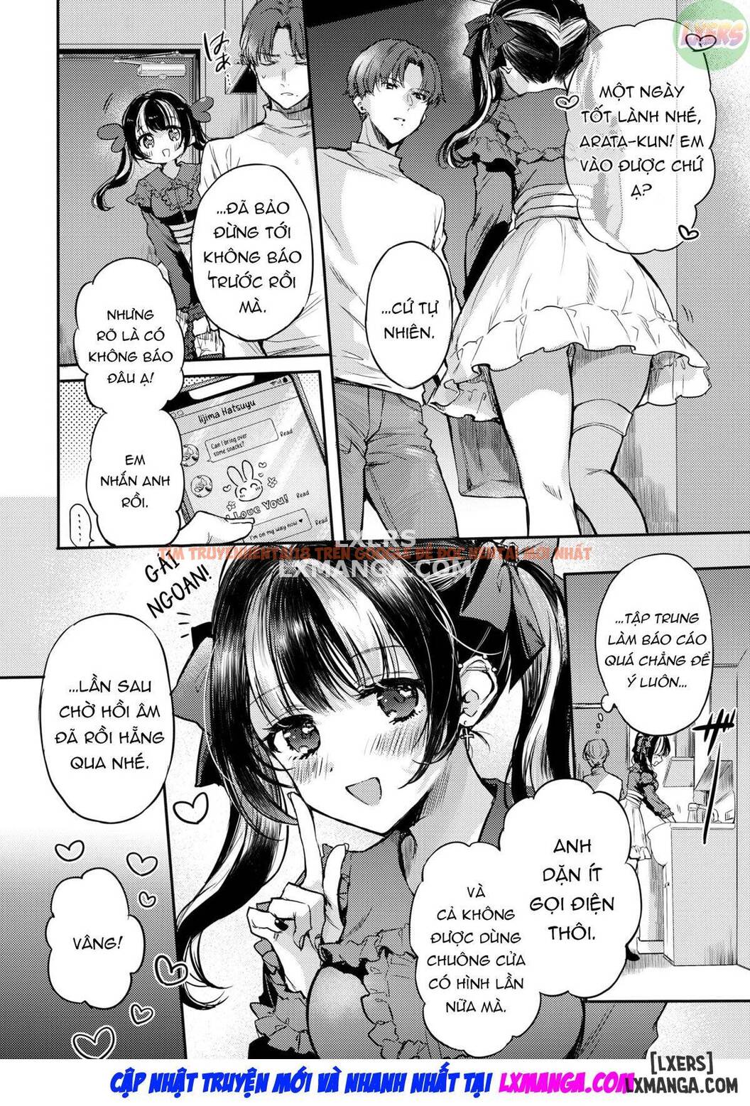 Trang truyện 4 trong truyện tranh Bạn Gái Hầu Gái Dùng Thử - One Shot - hentai24h.pro