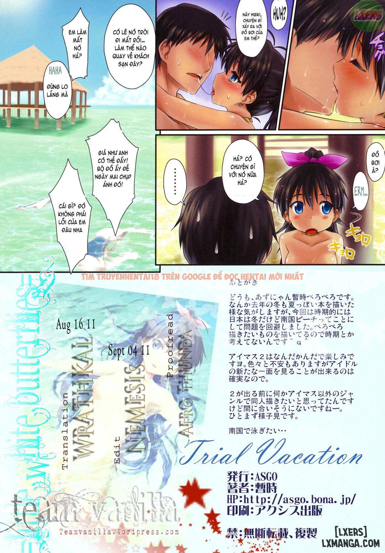 Xem ảnh 20 trong truyện hentai Trial Vacation - One Shot - hentaitvn.net
