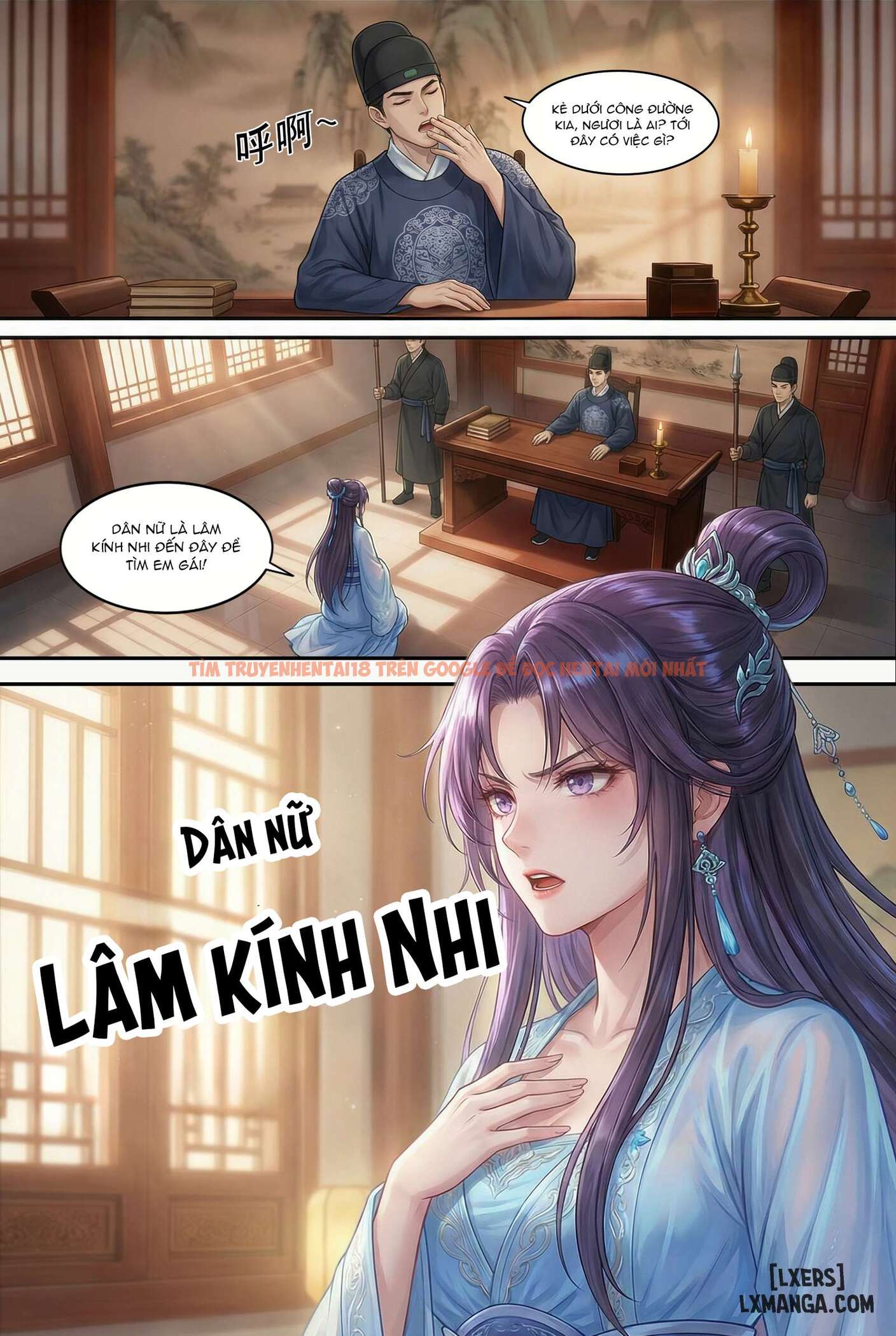 Xem ảnh page_015 trong truyện hentai Trò Chơi Mô Phỏng Cẩu Quan - Chapter 1: Vụ án thiếu nữ mất tích - hentaitvn.net