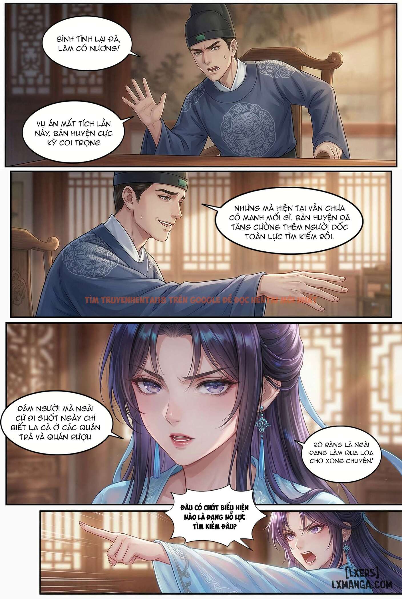 Xem ảnh page_017 trong truyện hentai Trò Chơi Mô Phỏng Cẩu Quan - Chapter 1: Vụ án thiếu nữ mất tích - hentaitvn.net