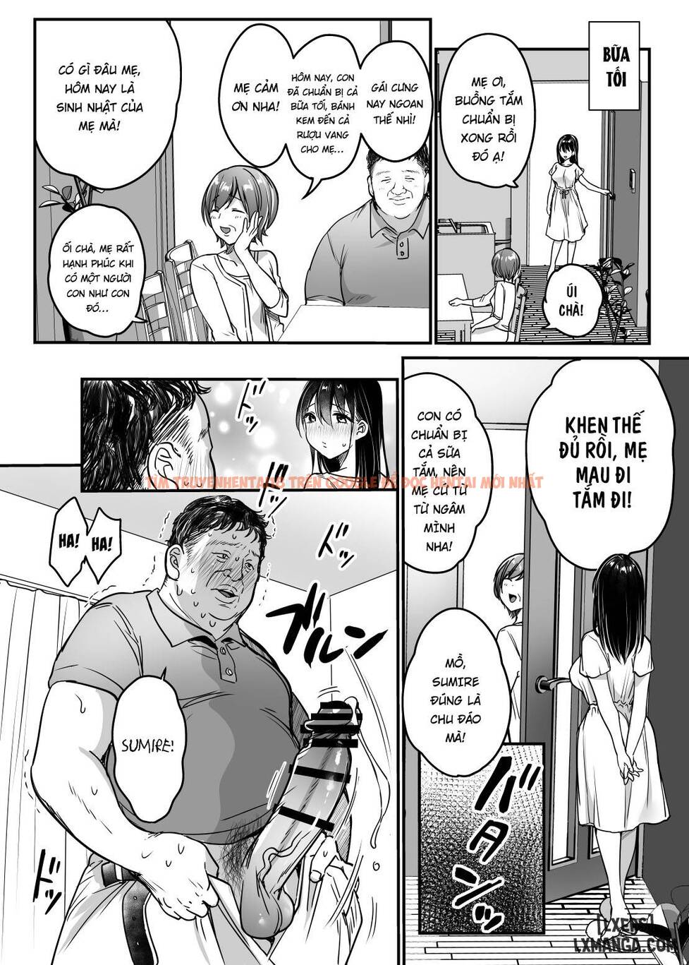 Xem ảnh 53 trong truyện hentai Tsuma No Tsurego No Nyuuyokuchuu ni... - One Shot - hentaitvn.net