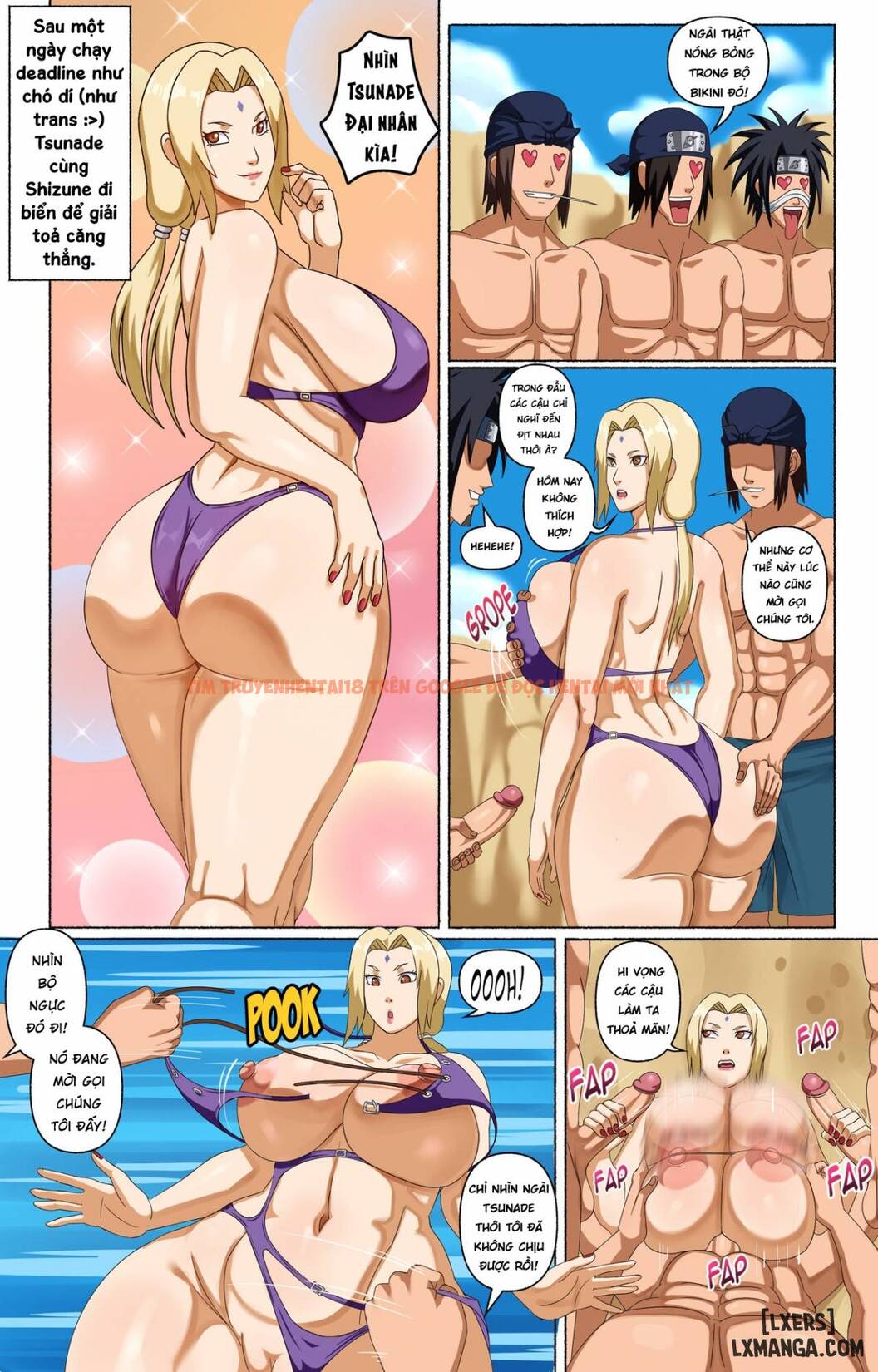 Trang truyện 18 trong truyện tranh Tsunade And Her Assistants - One Shot - hentai24h.pro