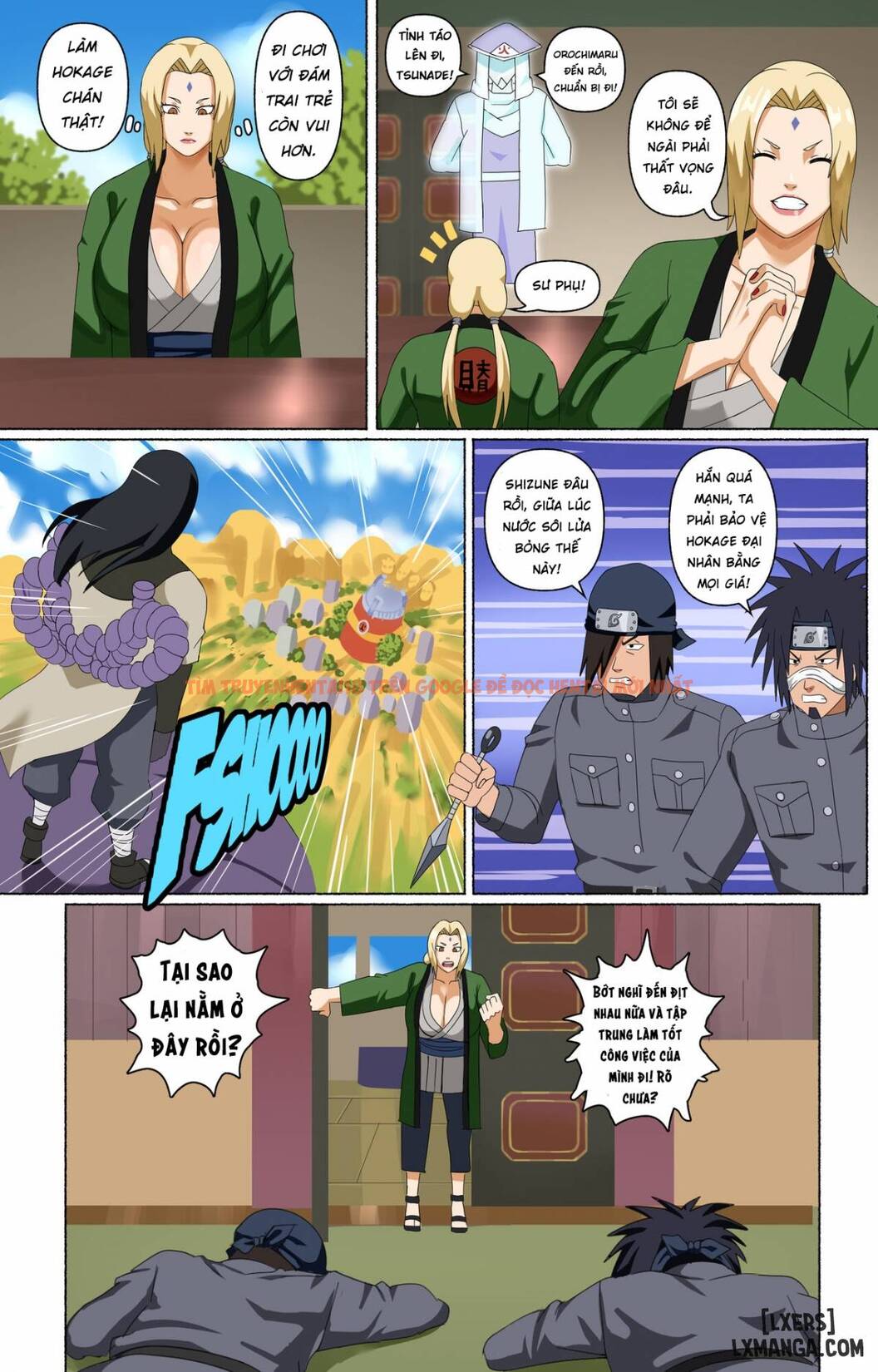Trang truyện 22 trong truyện tranh Tsunade And Her Assistants - One Shot - hentai24h.pro