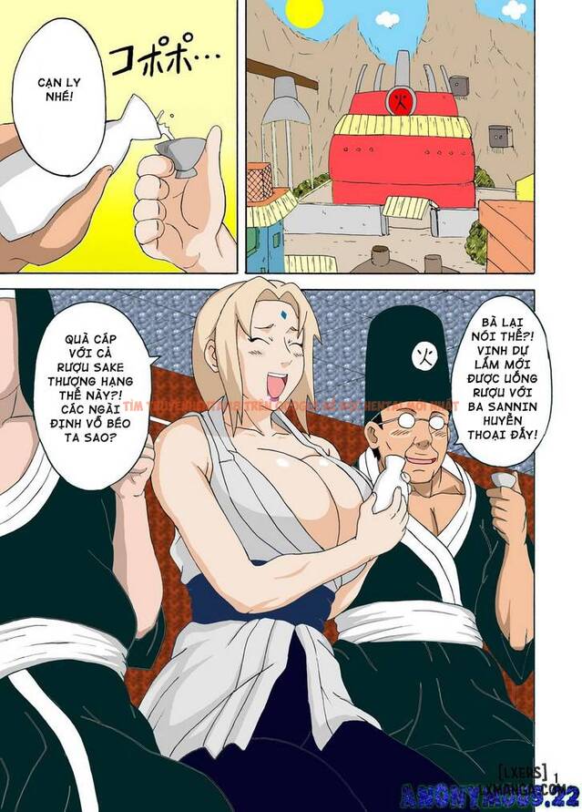 Xem ảnh 1 trong truyện hentai Tsunade Dâm Đãng Trong Bữa Tiệc Chào Mừng Ninja - One Shot - hentaitvn.net