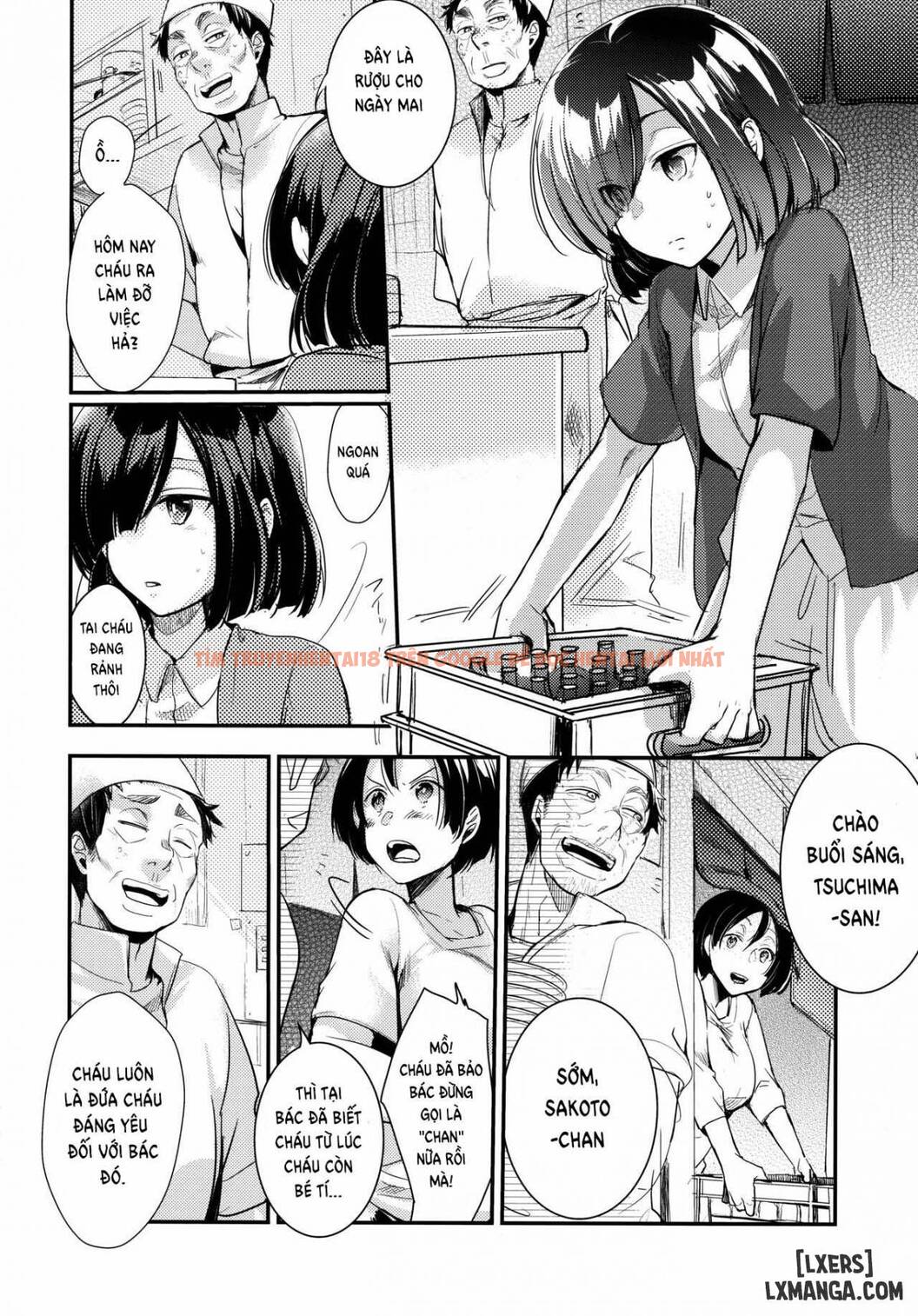 Trang truyện 2 trong truyện tranh Tsutomesaki No Musume-san O Oishiku Itadaku Hon Minshuku Hen - One Shot - www.lxmanga.org