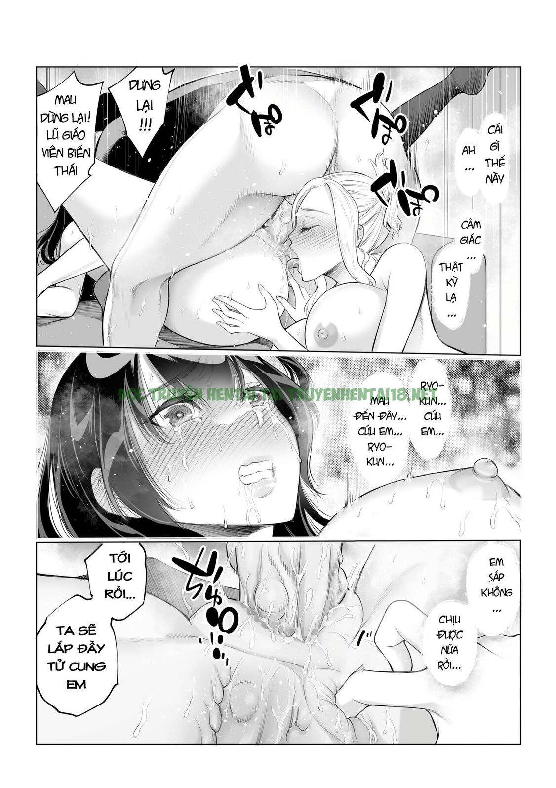Xem ảnh 32 trong truyện hentai Tsuyoki Na Kanojo Wa Nonoshirinagara NTR - Chapter 2 - truyenhentai18.pro