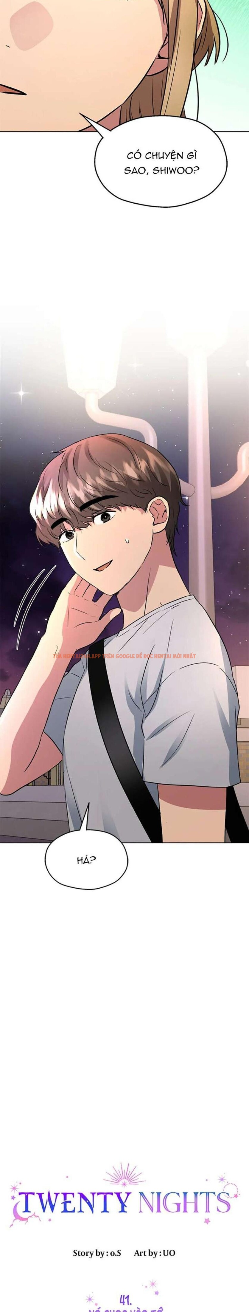 Xem ảnh 1 1 trong truyện hentai Twenty Nights - Chapter 41 - hentaitvn.net