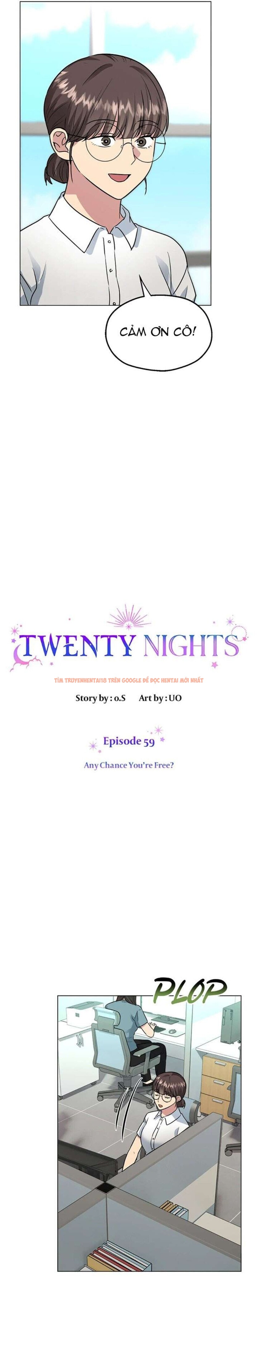 Xem ảnh 2 0 trong truyện hentai Twenty Nights - Chapter 59 - hentaitvn.net