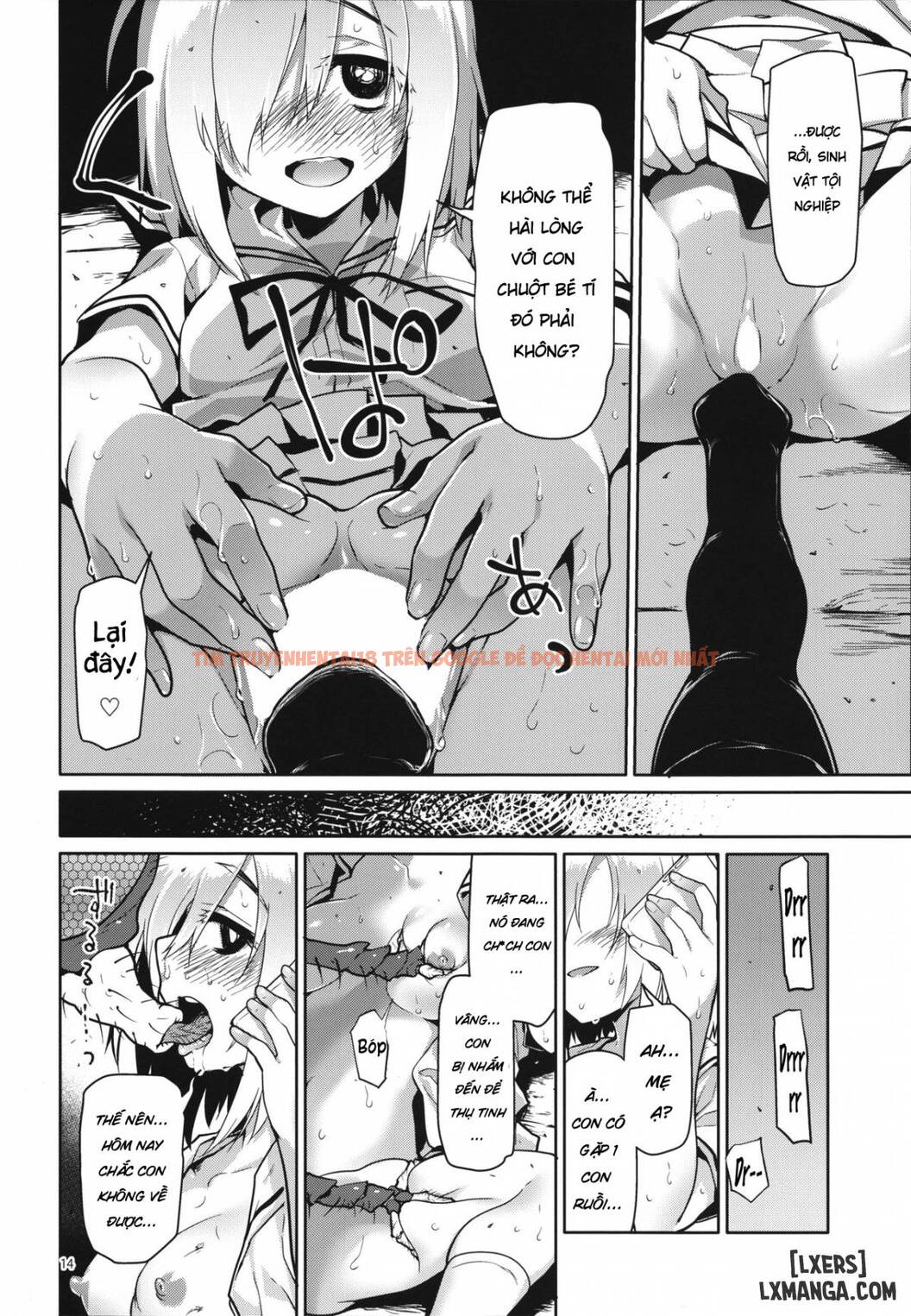 Trang truyện 12 trong truyện tranh Uchuujin No Ie – Home Of Alien - One Shot - www.lxmanga.org