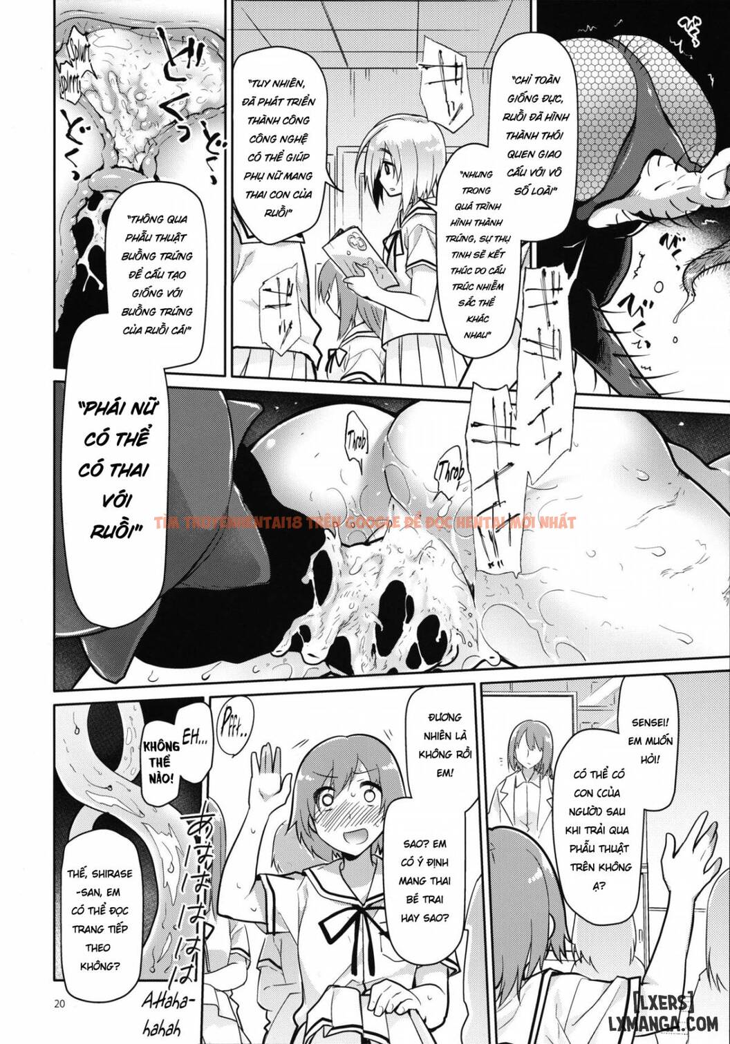 Trang truyện 18 trong truyện tranh Uchuujin No Ie – Home Of Alien - One Shot - www.lxmanga.org