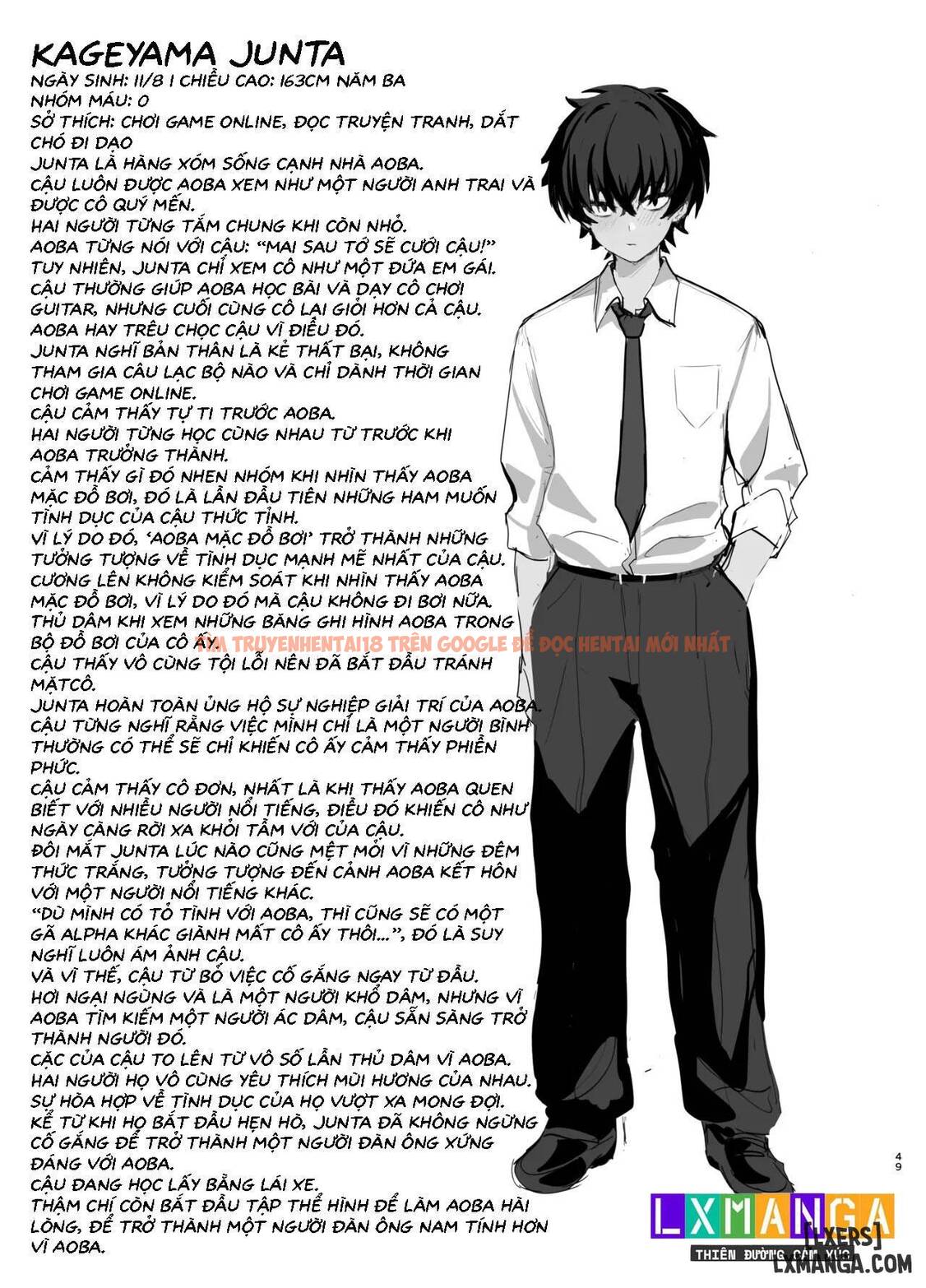 Xem ảnh 49 trong truyện hentai Umise Aoba Wa Kimi Dake No Mono Ni Naritai♡ - One Shot. - hentaitvn.net