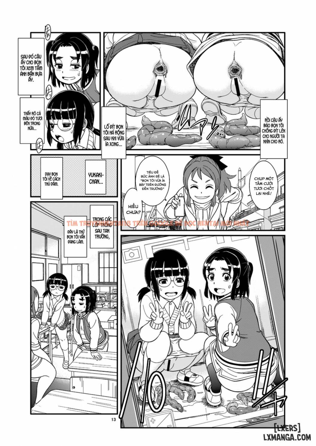Trang truyện 14 trong truyện tranh Unchi Ya Oshikko De Kimochiyoku Naru Watashi-tachi - One Shot - hentai24h.pro