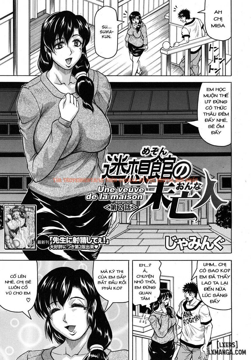 Trang truyện 2 trong truyện tranh Une Veuve De La Maison - Chapter 2 - hentai24h.pro