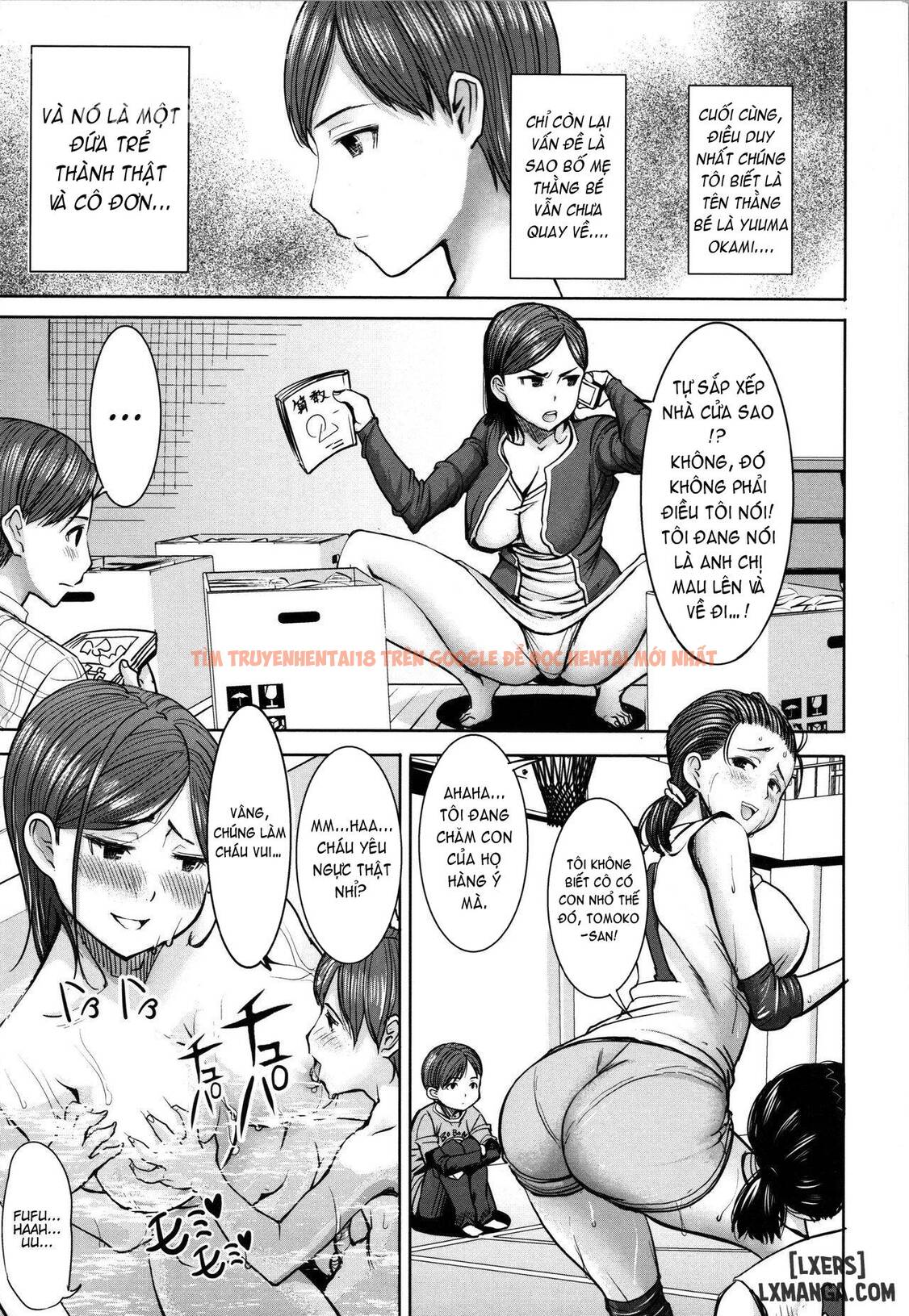 Trang truyện 20 trong truyện tranh Unsweet – Asahina Ikka Netorareta Haha · Tomoko (34) - Chap 1 - www.lxmanga.org