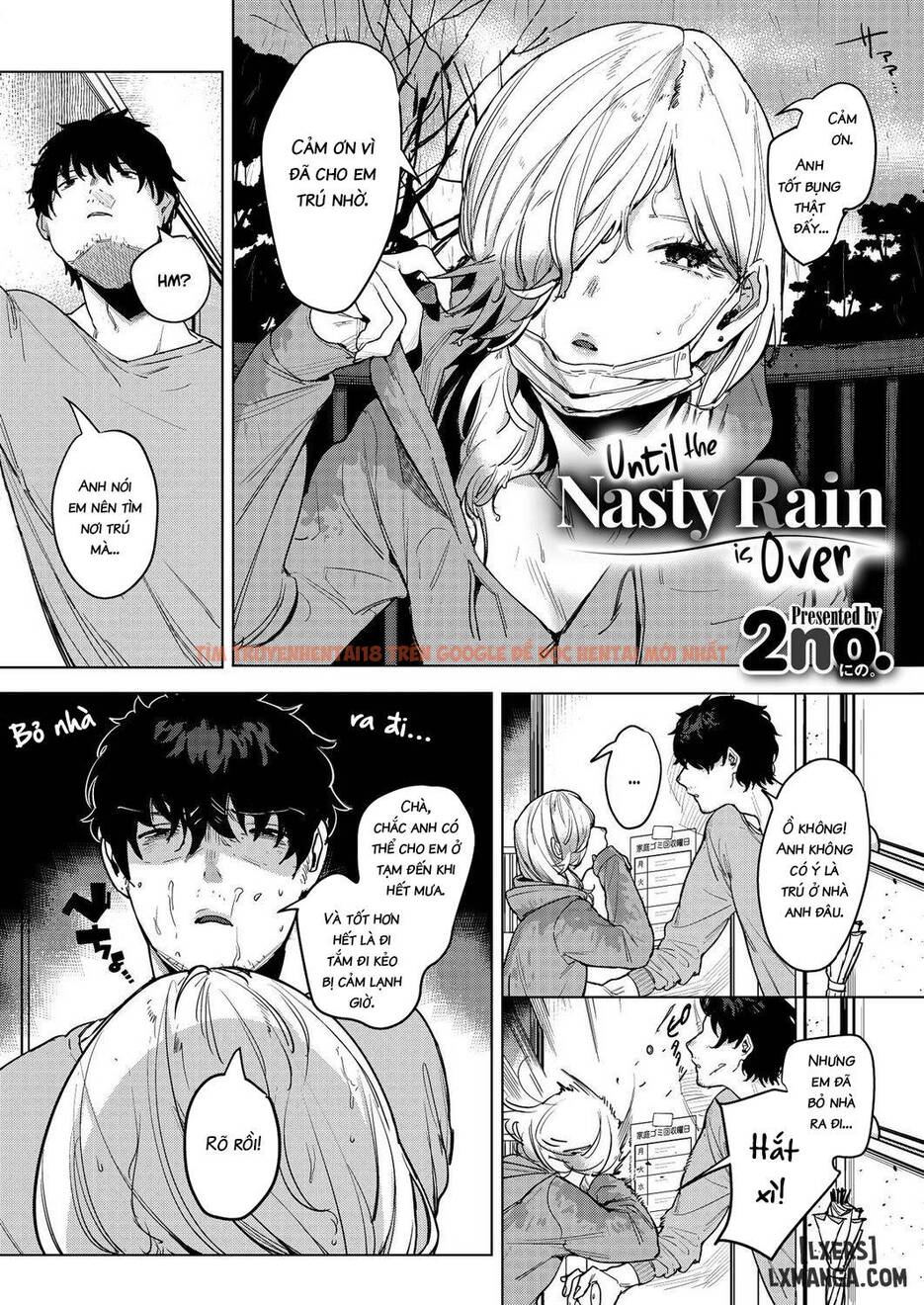 Xem ảnh 2 trong truyện hentai Until The Nasty Rain Is Over - One Shot - hentaitvn.net