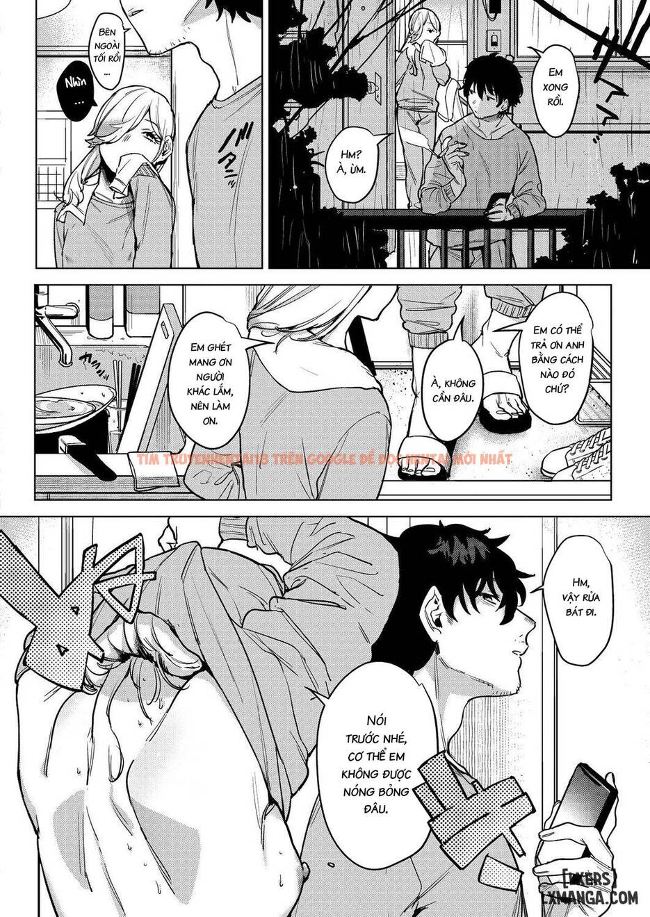 Xem ảnh 4 trong truyện hentai Until The Nasty Rain Is Over - One Shot - hentaitvn.net