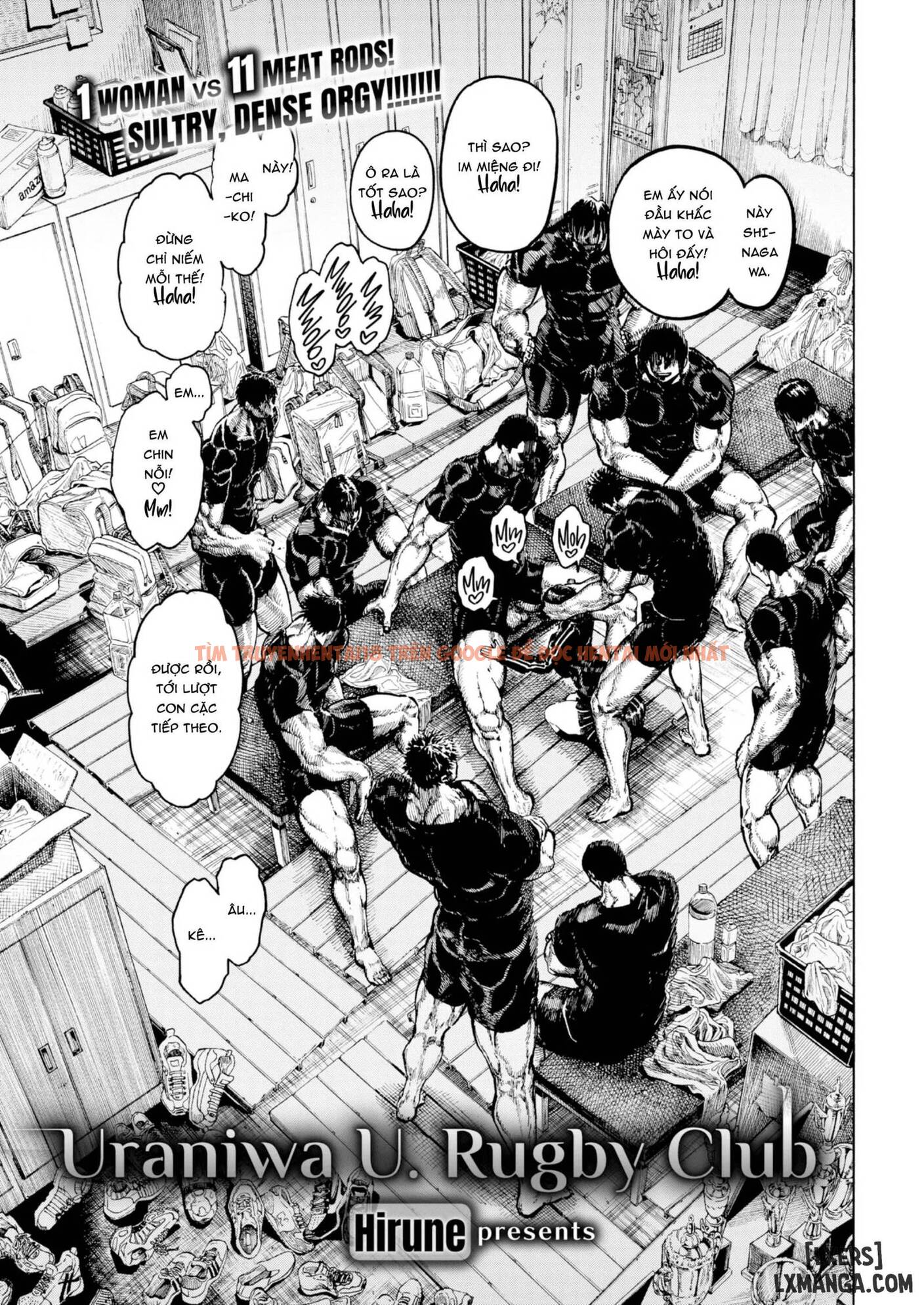 Xem ảnh 2 trong truyện hentai Uraniwa Daigaku Rugby-bu - One Shot - hentaitvn.net