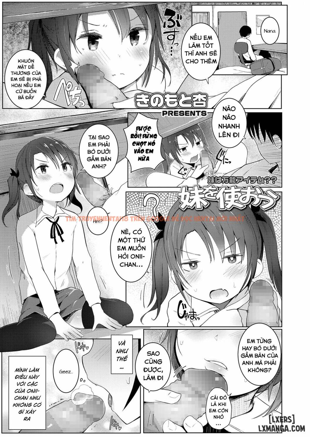 Xem ảnh 2 trong truyện hentai Using My Little Sister - One Shot - hentaitvn.net