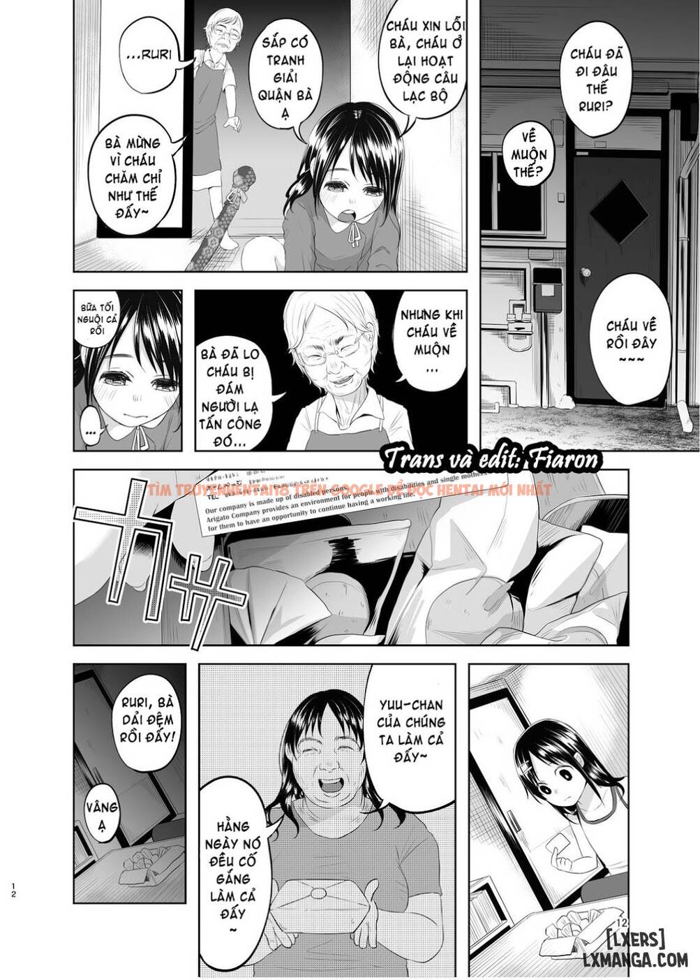 Trang truyện 9 trong truyện tranh Hentai Tồn Tại Thuần Khiết Không Dối Trá - One Shot - lxmanga.org