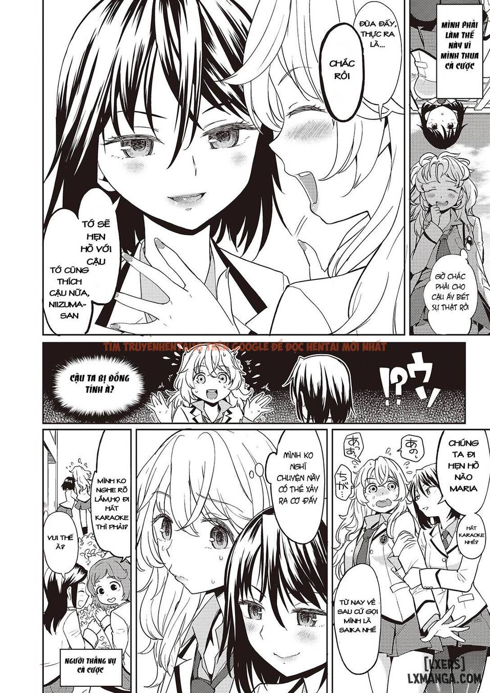 Trang truyện 1 trong truyện tranh Yuri Hentai Lời Nói Dối Của Hai Cô Gái - One Shot - lxmanga.org