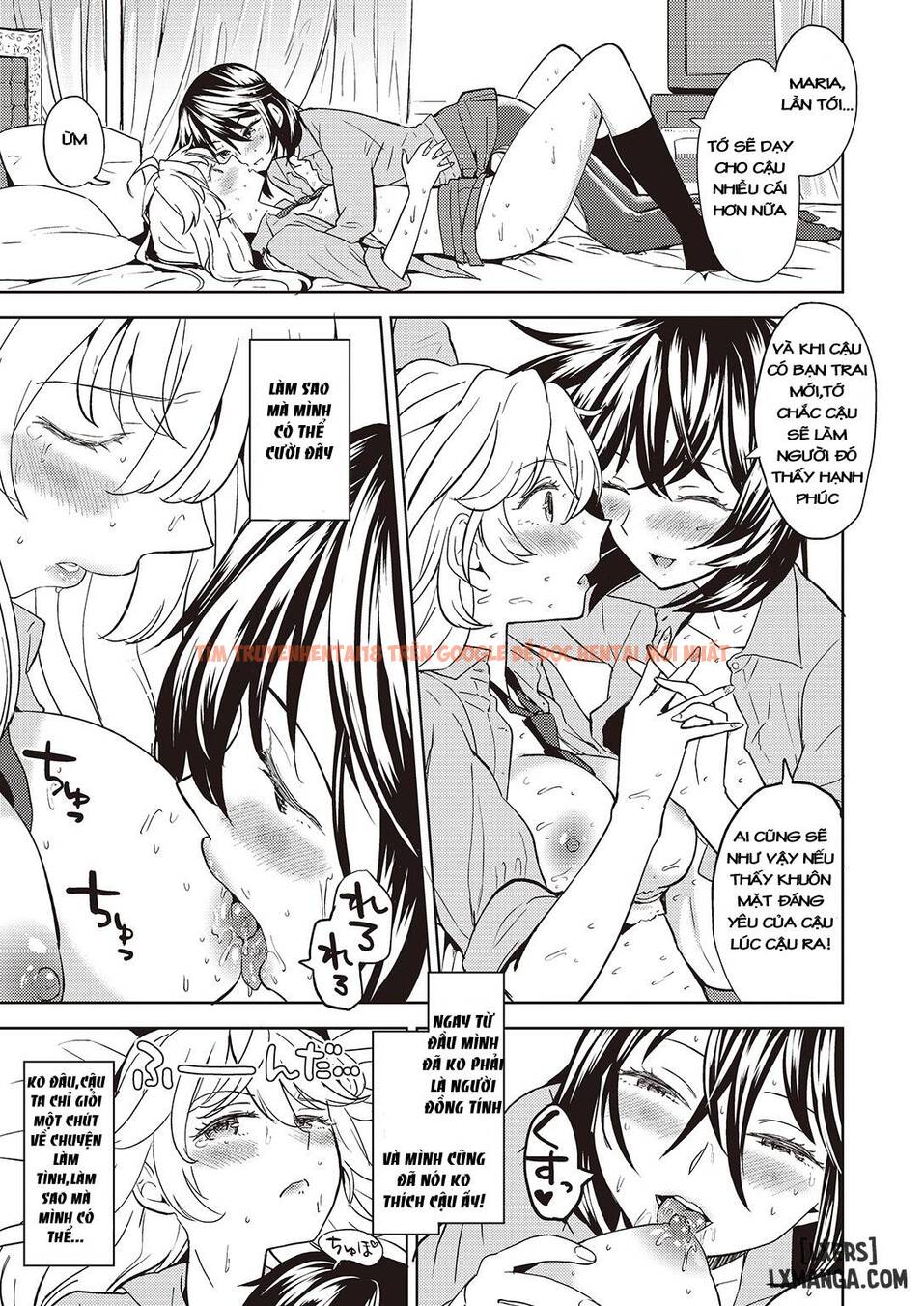 Trang truyện 30 trong truyện tranh Yuri Hentai Lời Nói Dối Của Hai Cô Gái - One Shot - lxmanga.org
