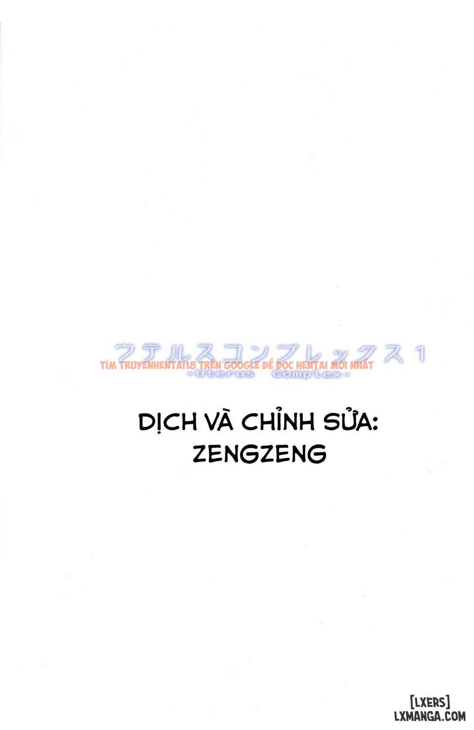 Xem ảnh 2 trong truyện hentai Uterus Complex - One Shot - hentaitvn.net