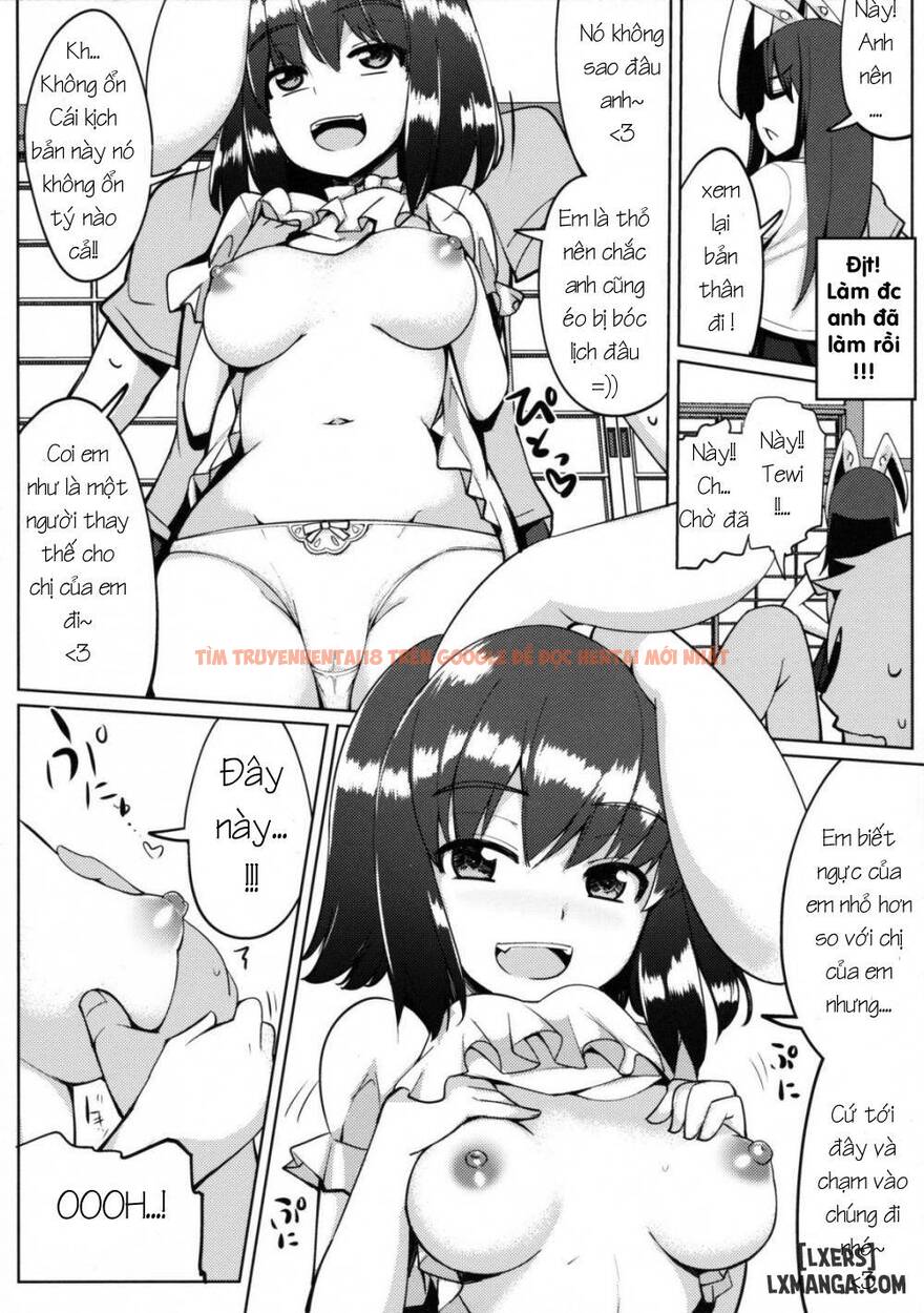 Xem ảnh 5 trong truyện hentai Uwaki Shite Tewi-chan To Sex Shita (3-kaime) - One Shot - hentaitvn.net