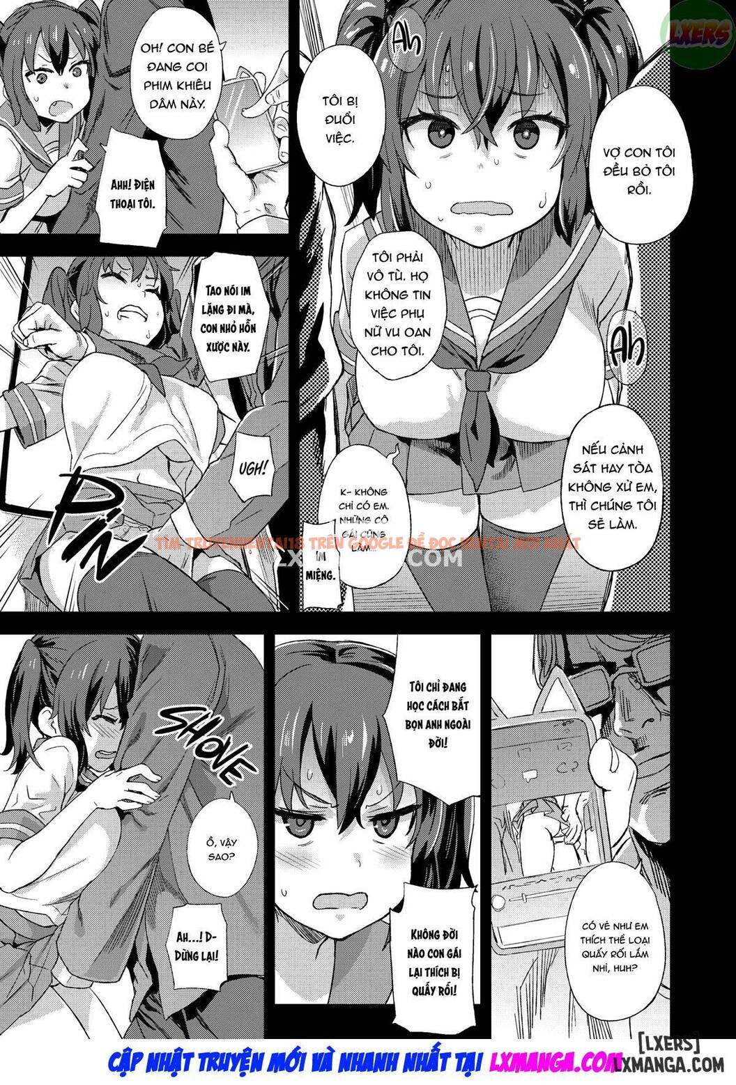 Trang truyện 10 trong truyện tranh Nạn Nhân Nữ Trong Vụ Xàm Sỡ Trên Tàu Điện - One Shot - lxmanga.org