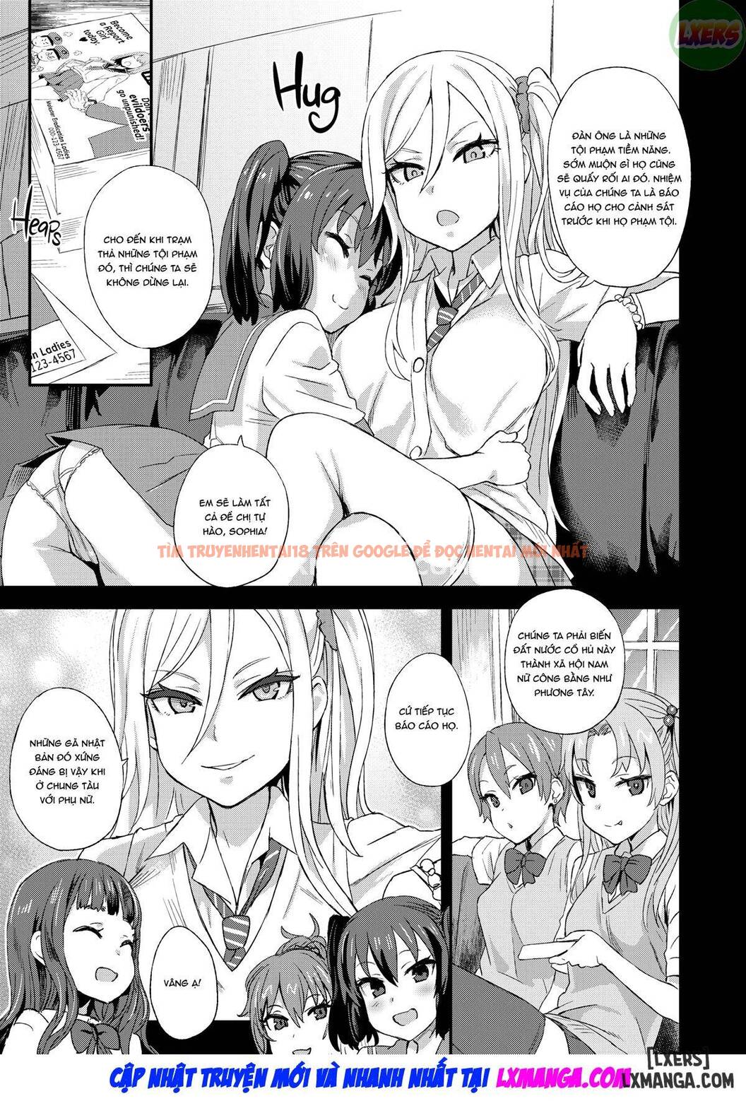 Trang truyện 6 trong truyện tranh Nạn Nhân Nữ Trong Vụ Xàm Sỡ Trên Tàu Điện - One Shot - lxmanga.org