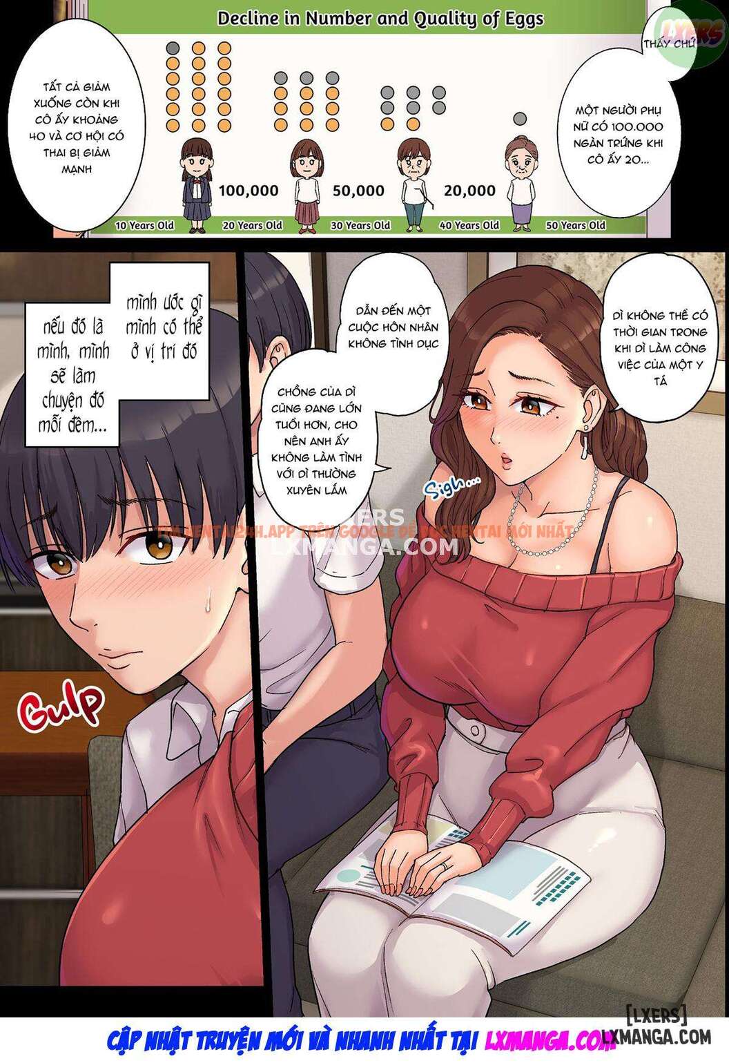 Trang truyện 10 trong truyện tranh Việc Thụ Thai Của Reiko – Tôi Đã Trở Thành Nguồn Cung Cấp Tinh Dịch - Chapter 1 - truyentvn.net