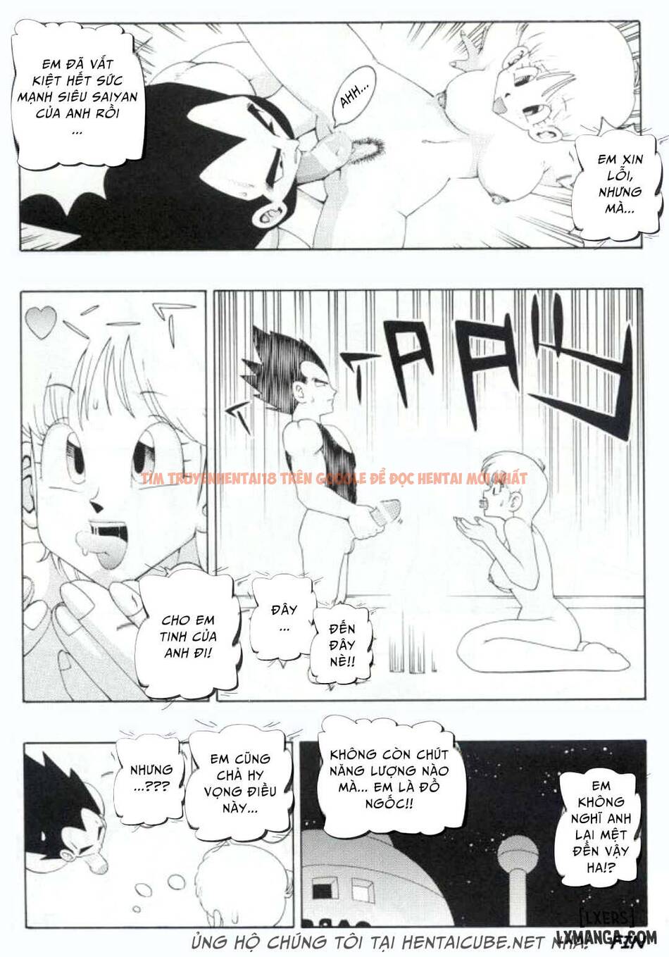 Trang truyện 18 trong truyện tranh Hentai Dragon Ball Kỹ Thuật Chiến Đấu Kiểu Mới - One Shot - www.truyentvn.net