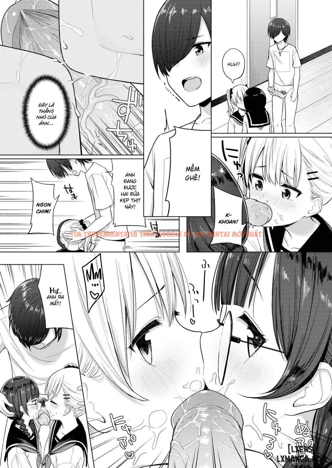 Trang truyện 9 trong truyện tranh Wanna Have A Threeway - One Shot - lxmanga.org